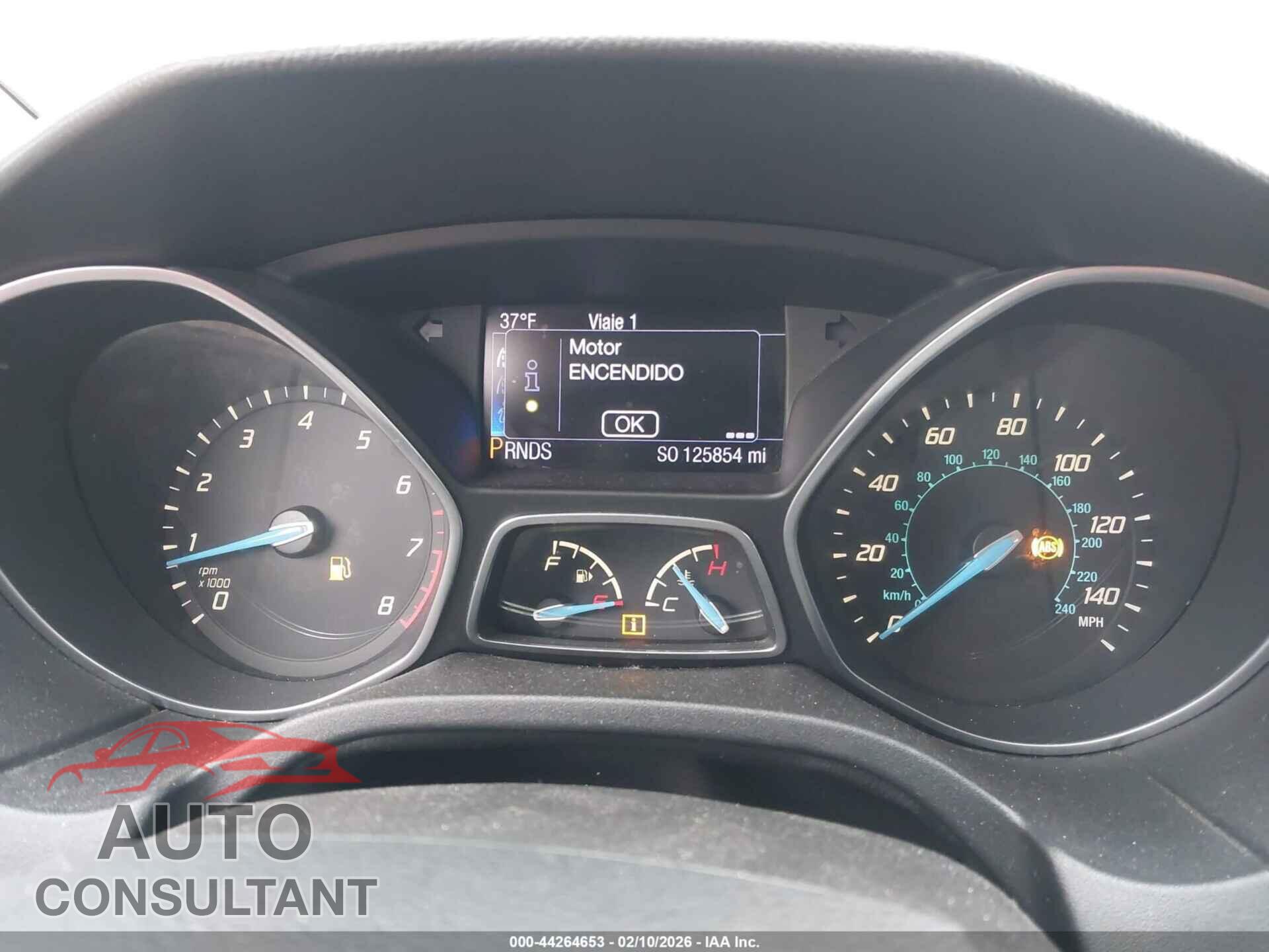FORD FOCUS 2013 - 1FADP3N22DL135564
