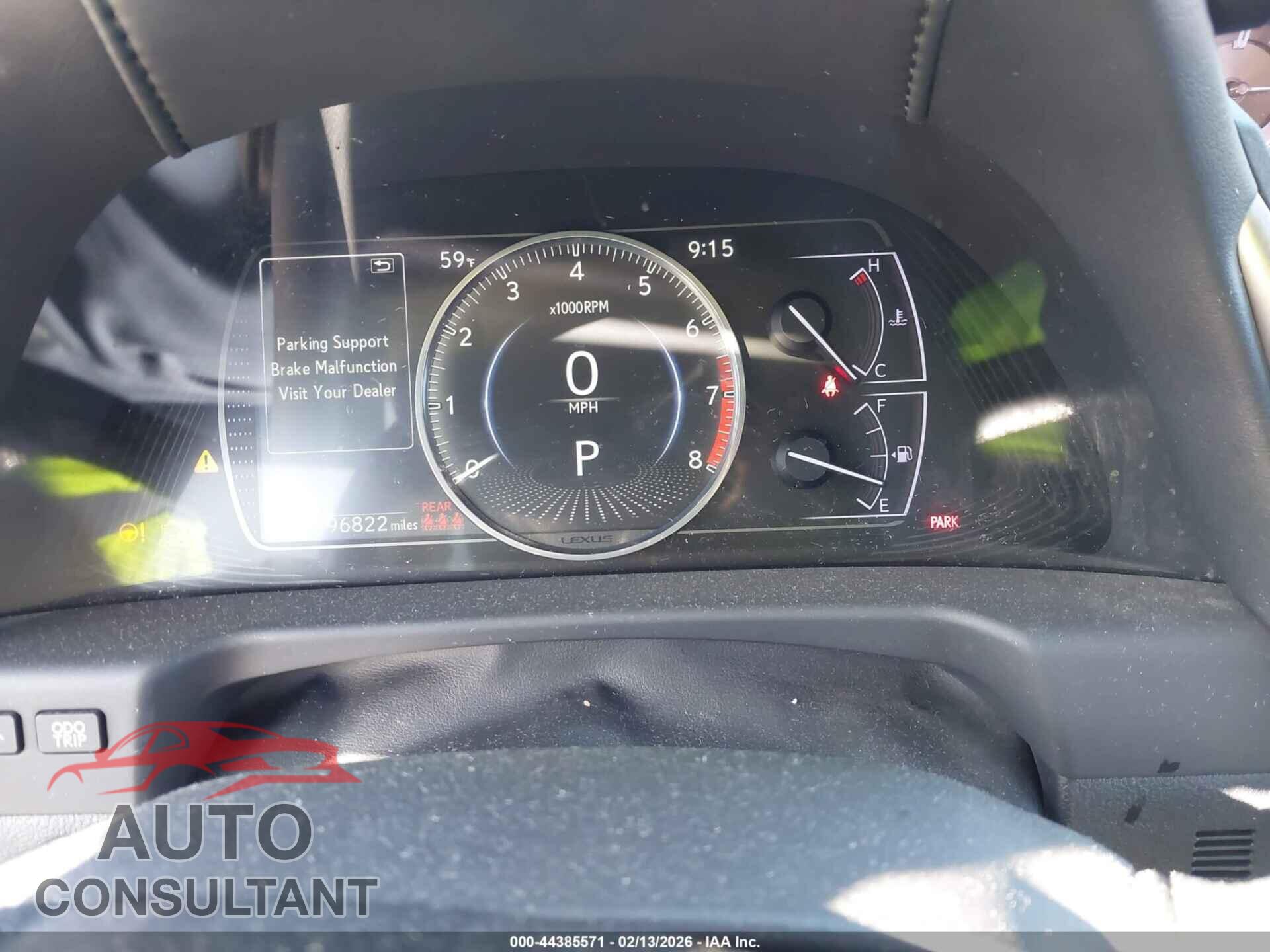 LEXUS ES 350 2019 - JTHBZ1B13K2004625
