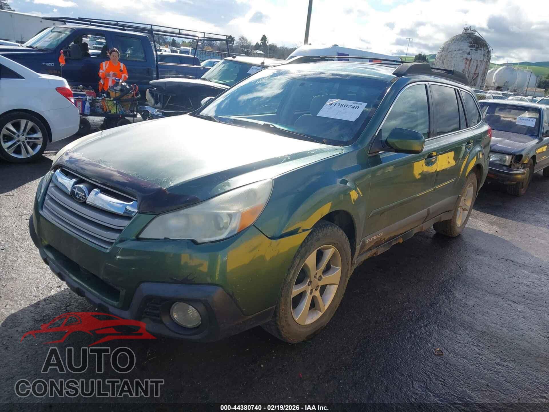 SUBARU OUTBACK 2014 - 4S4BRBDC0E3261984