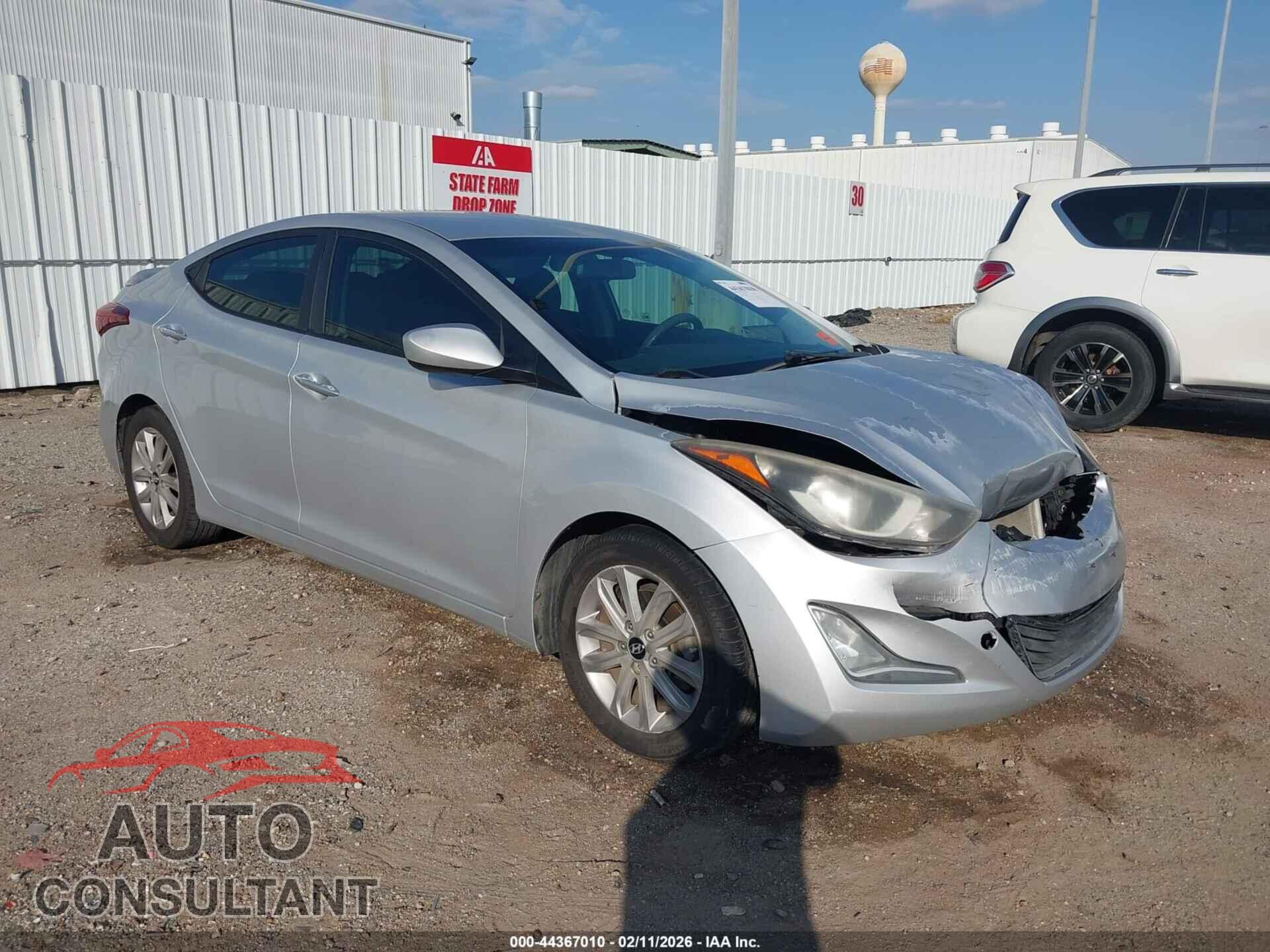 HYUNDAI ELANTRA 2014 - KMHDH4AE4EU041822