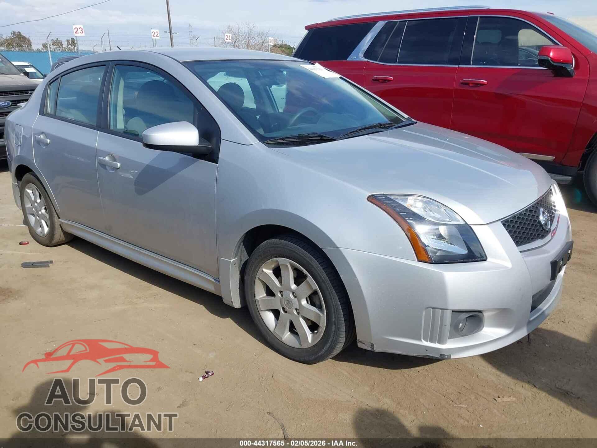NISSAN SENTRA 2012 - 3N1AB6AP9CL753579