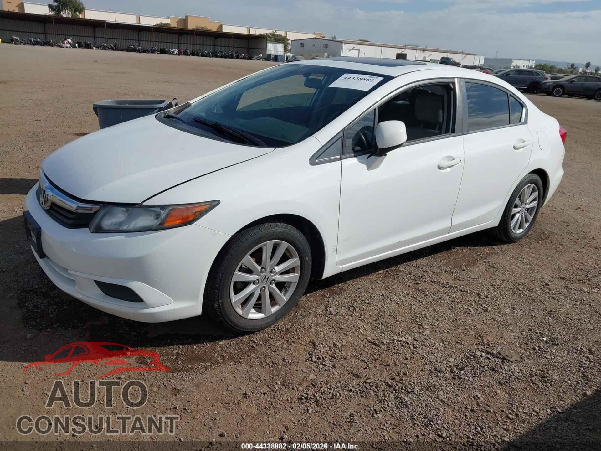 HONDA CIVIC 2012 - 19XFB2F91CE300146