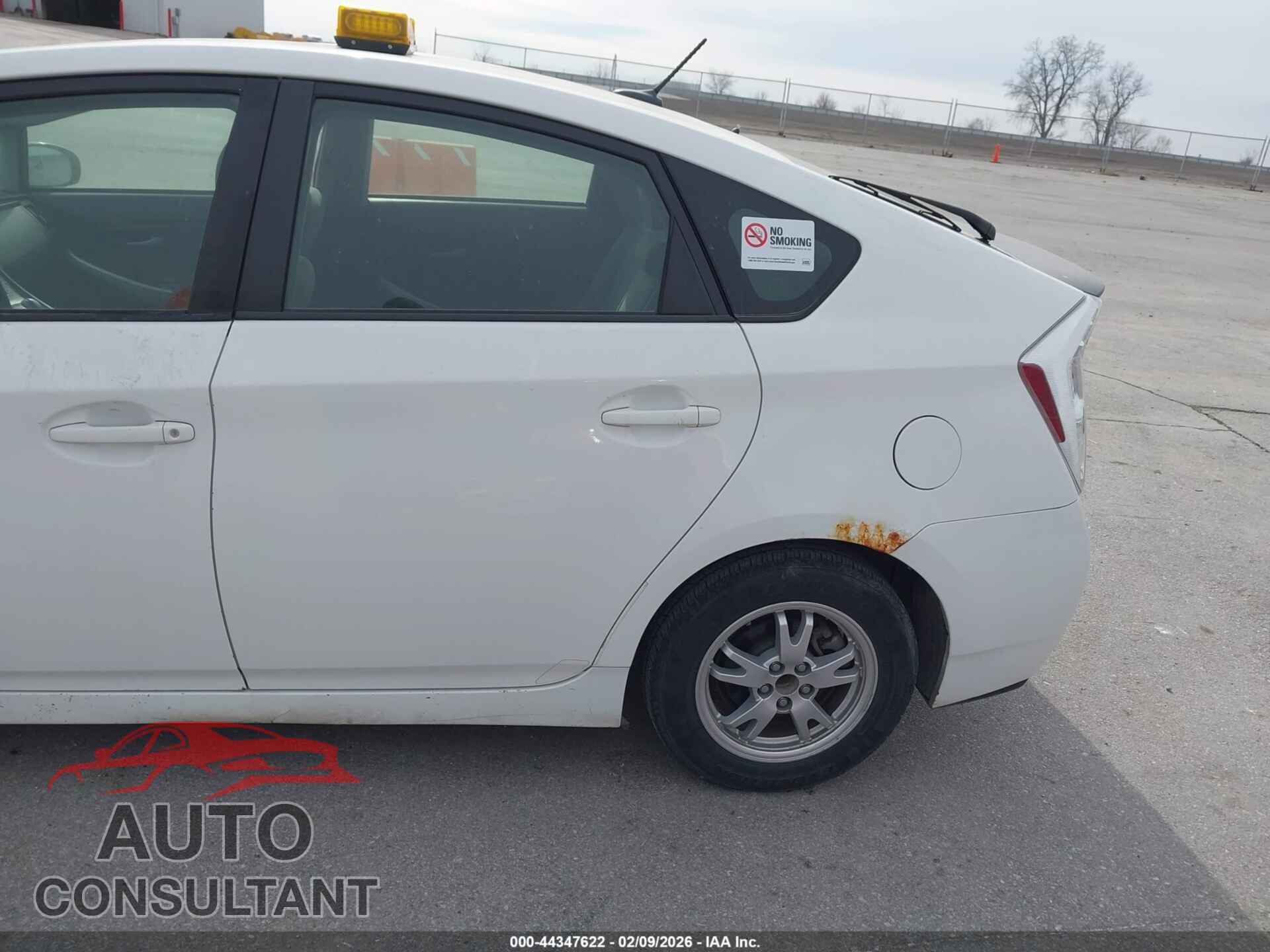 TOYOTA PRIUS 2010 - JTDKN3DU6A5154094