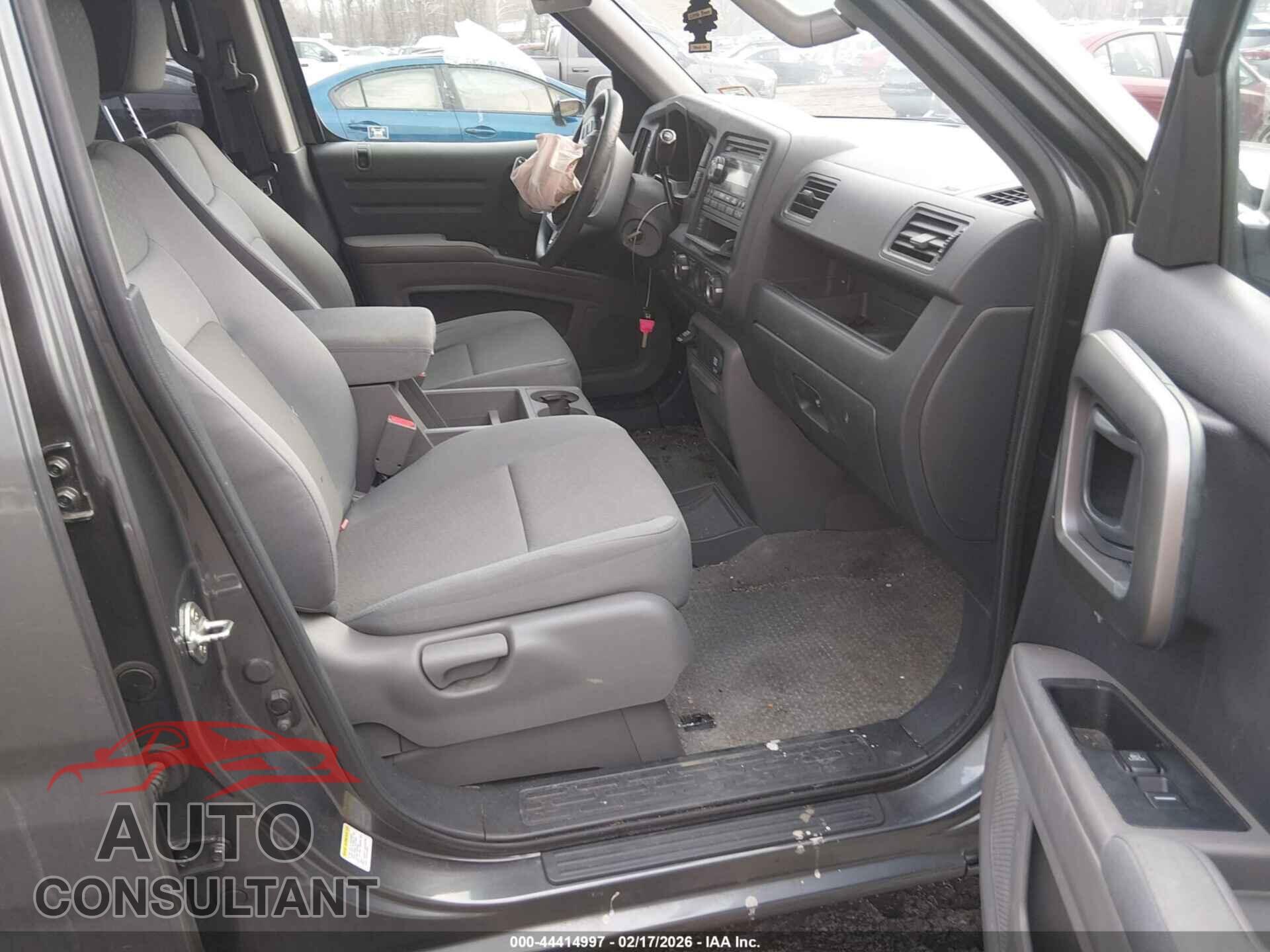 HONDA RIDGELINE 2011 - 5FPYK1F47BB452200