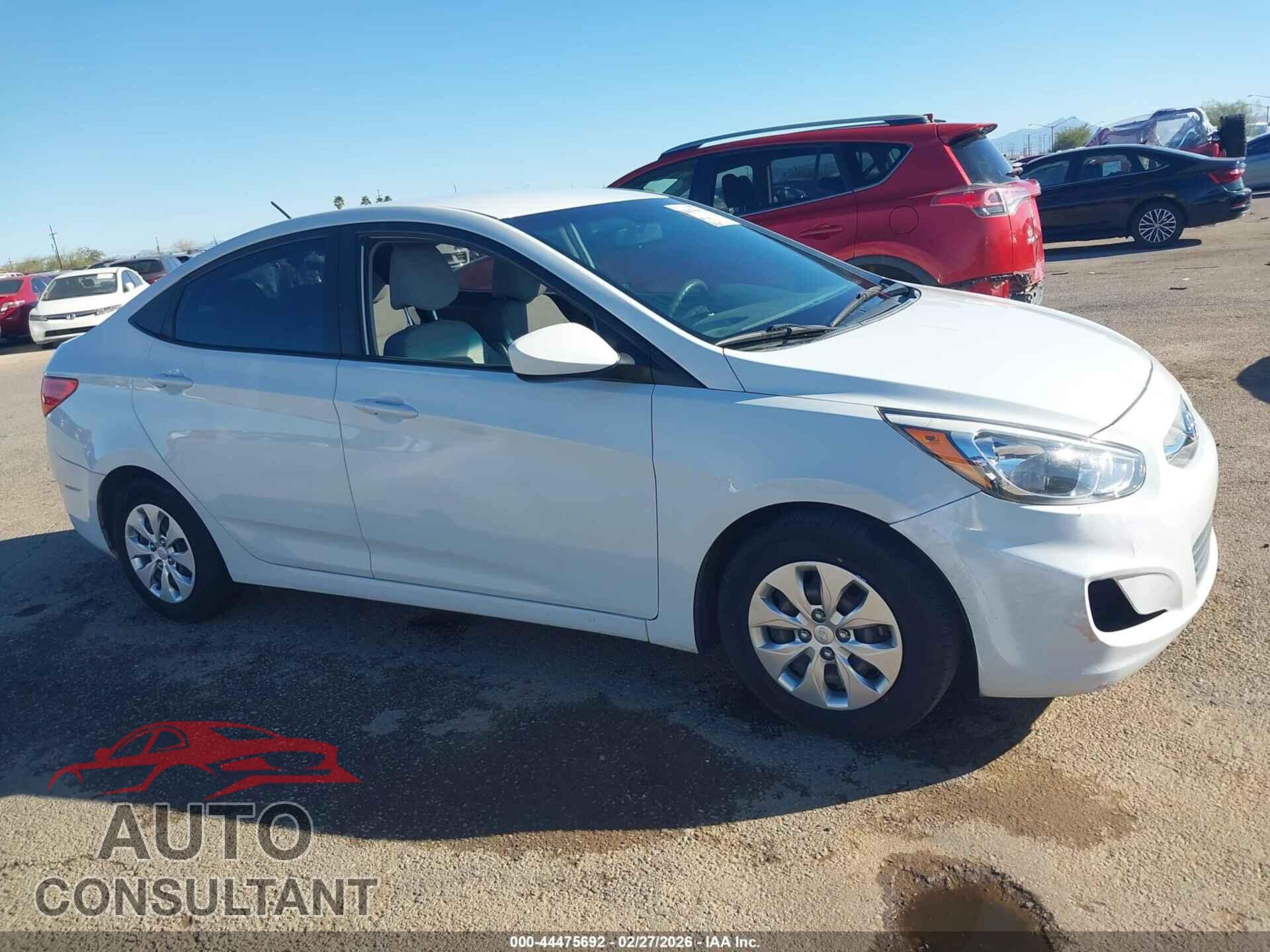 HYUNDAI ACCENT 2017 - KMHCT4AE4HU377923