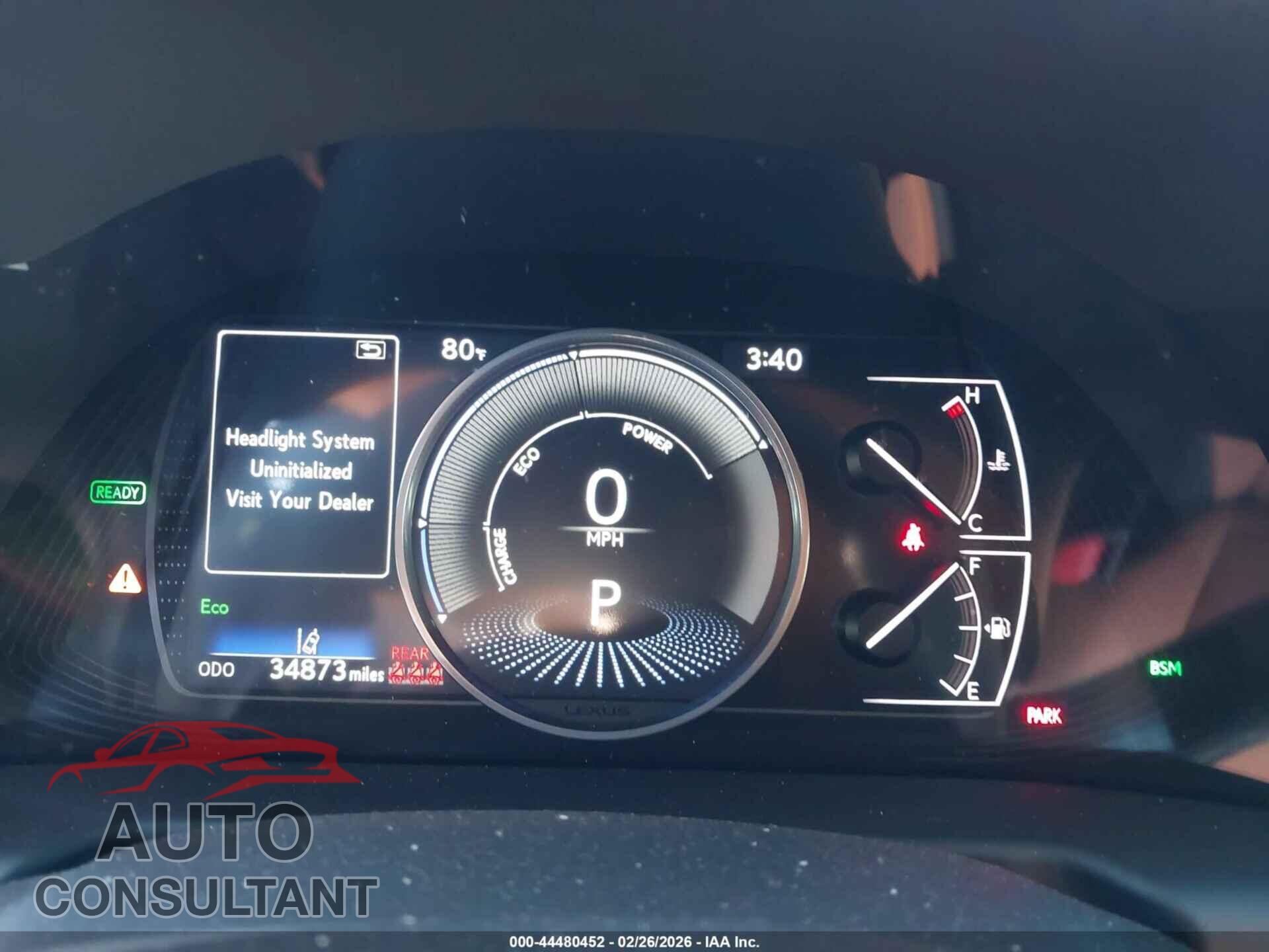 LEXUS ES 300H 2025 - 58ADA1C11SU057655