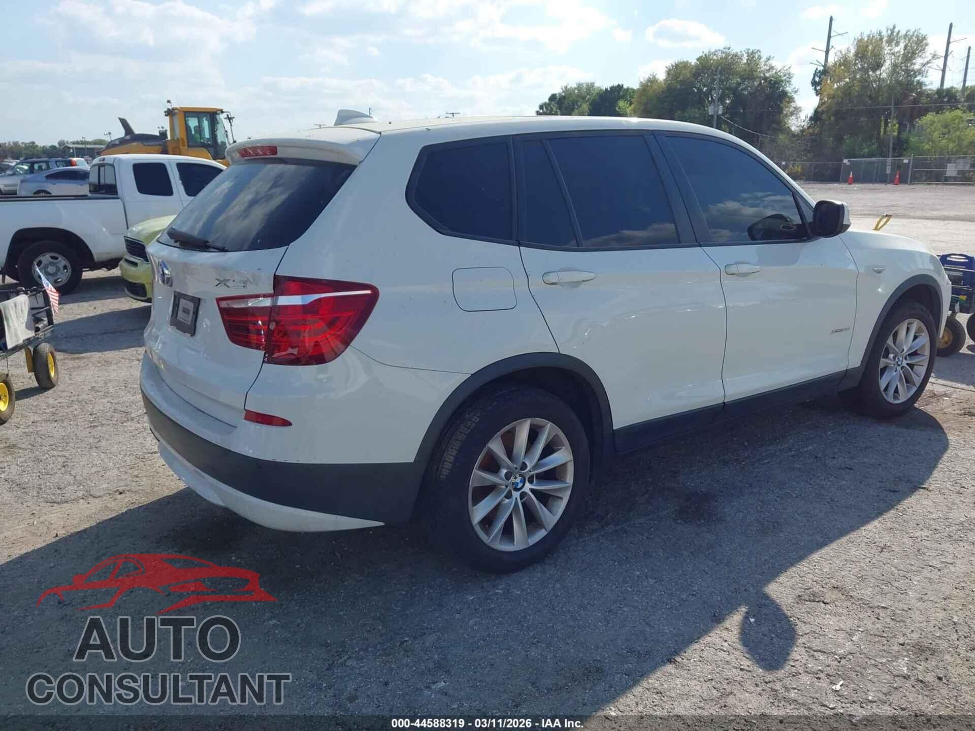 BMW X3 2013 - 5UXWX9C56D0A15093