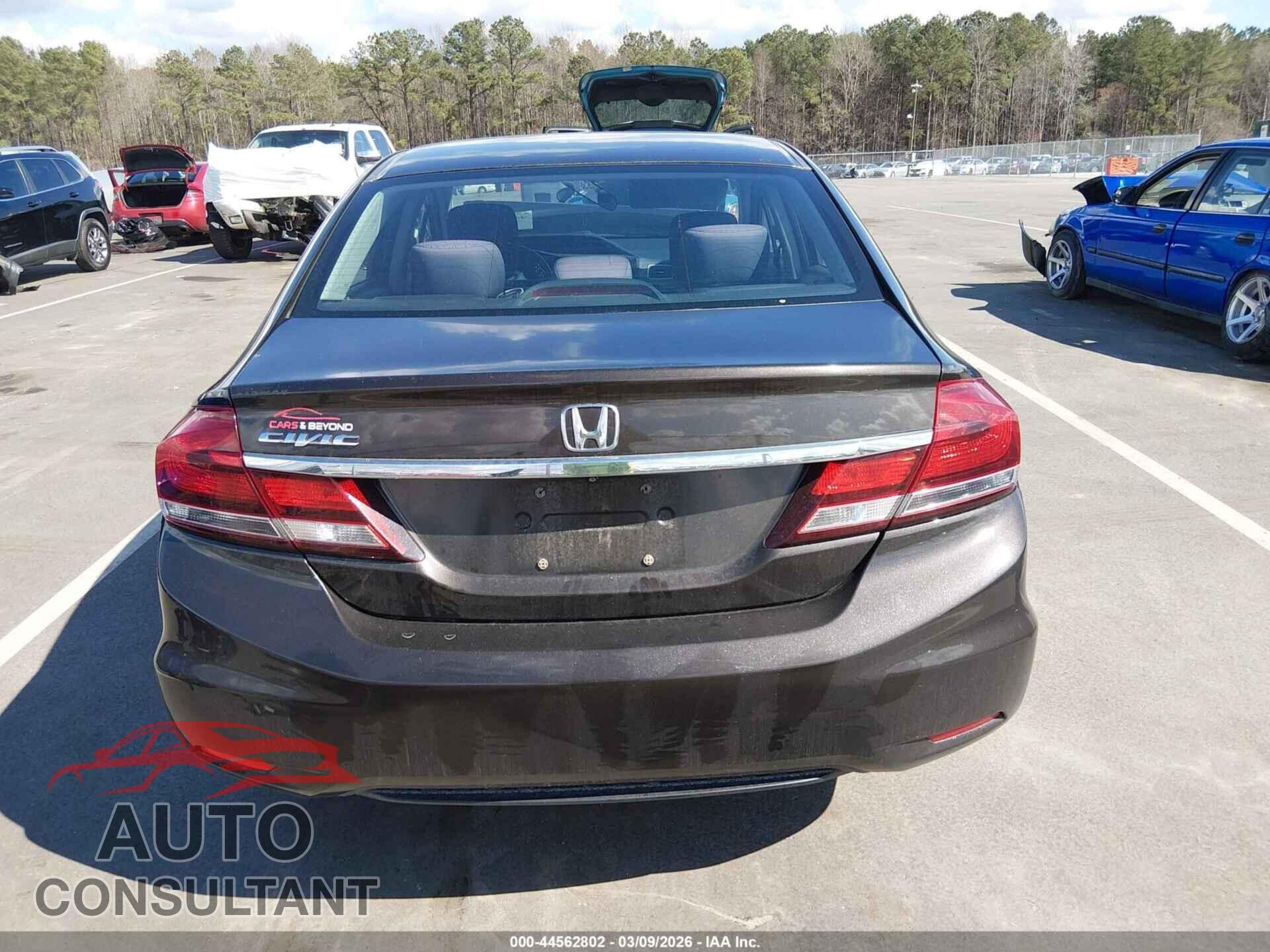 HONDA CIVIC 2014 - 2HGFB2F50EH531741
