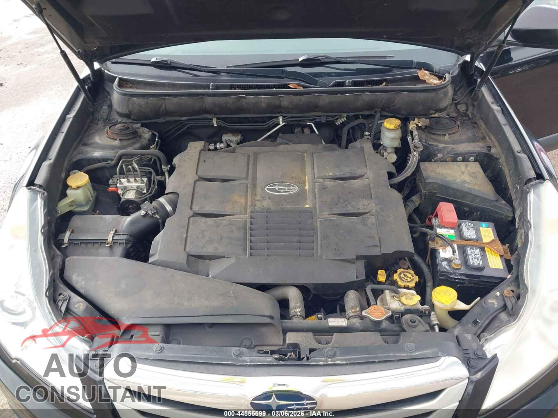 SUBARU OUTBACK 2011 - 4S4BRDLC4B2363612