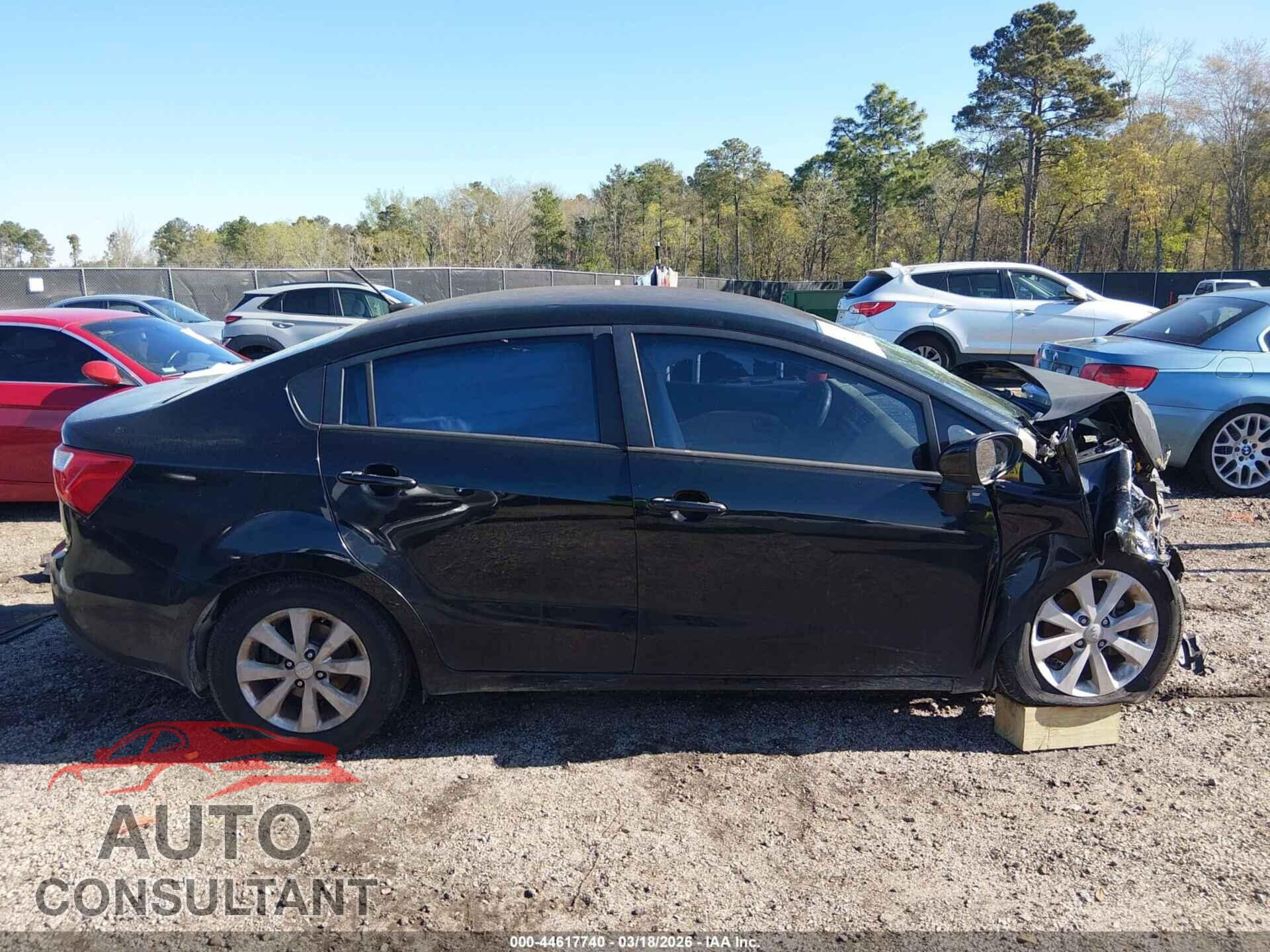 KIA RIO 2013 - KNADN4A35D6231690