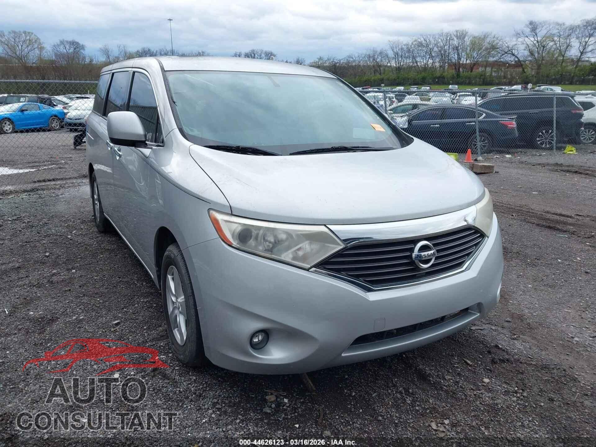 NISSAN QUEST 2014 - JN8AE2KP6E9102132