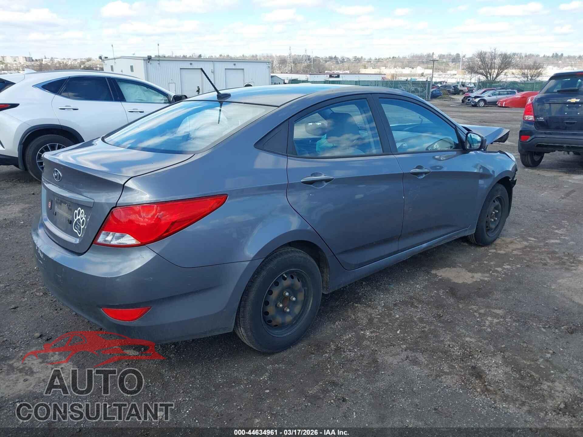 HYUNDAI ACCENT 2015 - KMHCT4AE9FU896964