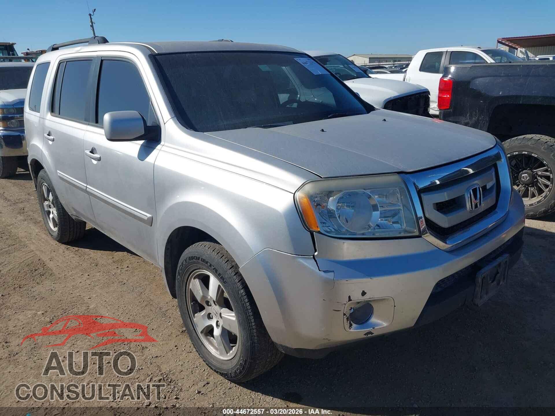 HONDA PILOT 2011 - 5FNYF3H47BB055236