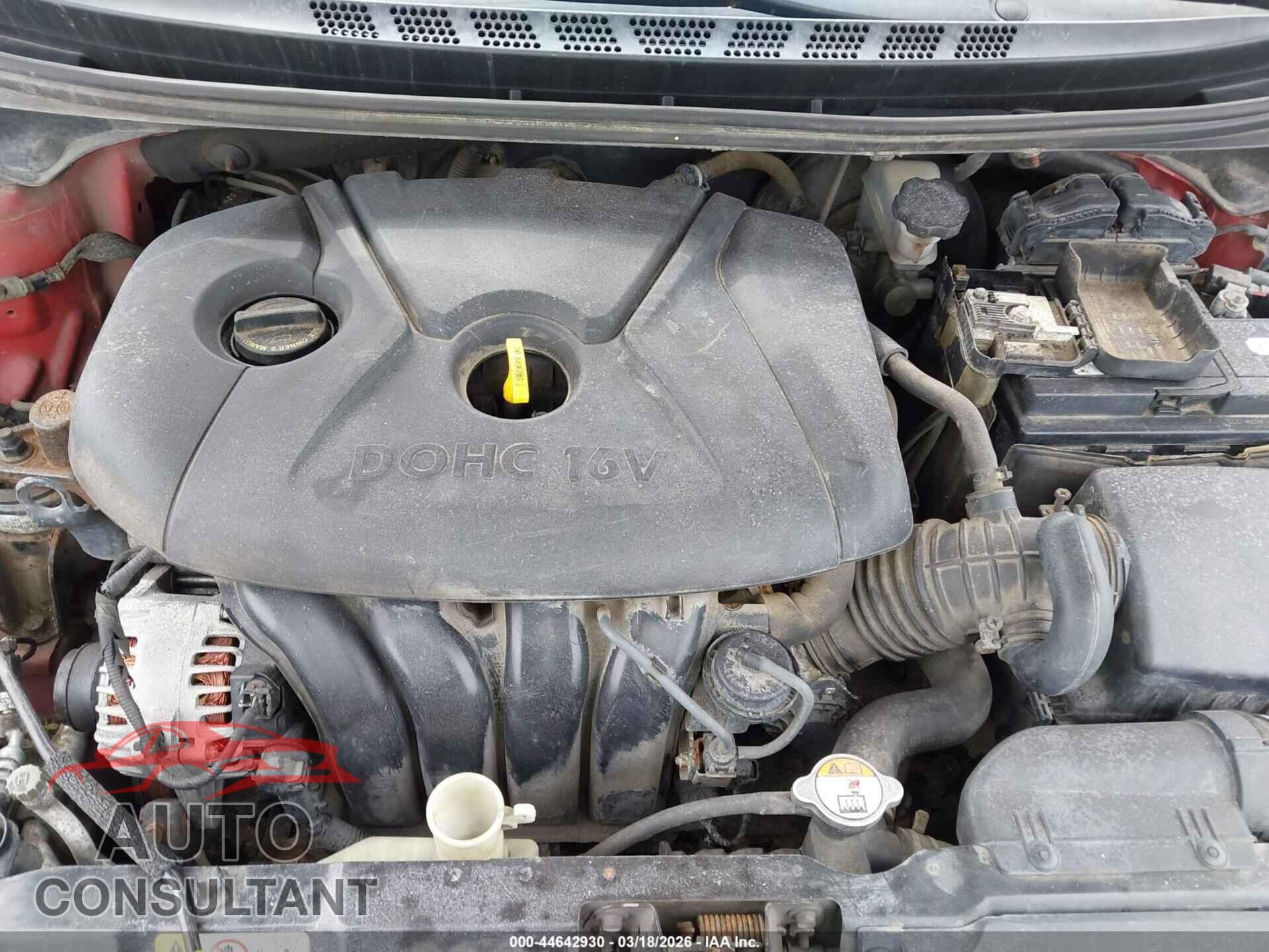 HYUNDAI ELANTRA 2015 - KMHDH4AEXFU248507