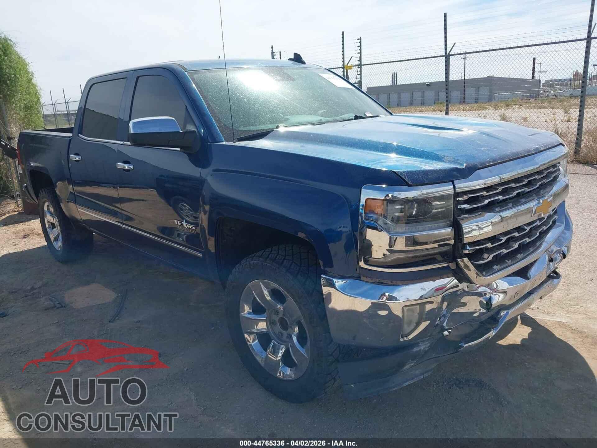 CHEVROLET SILVERADO 1500 2017 - 3GCPCSEC6HG486311