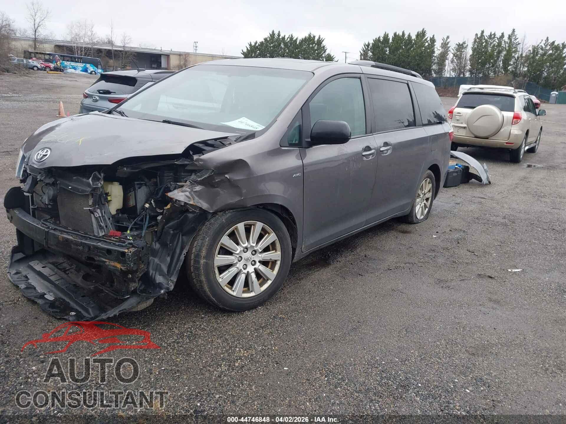 TOYOTA SIENNA 2017 - 5TDDZ3DC7HS148538