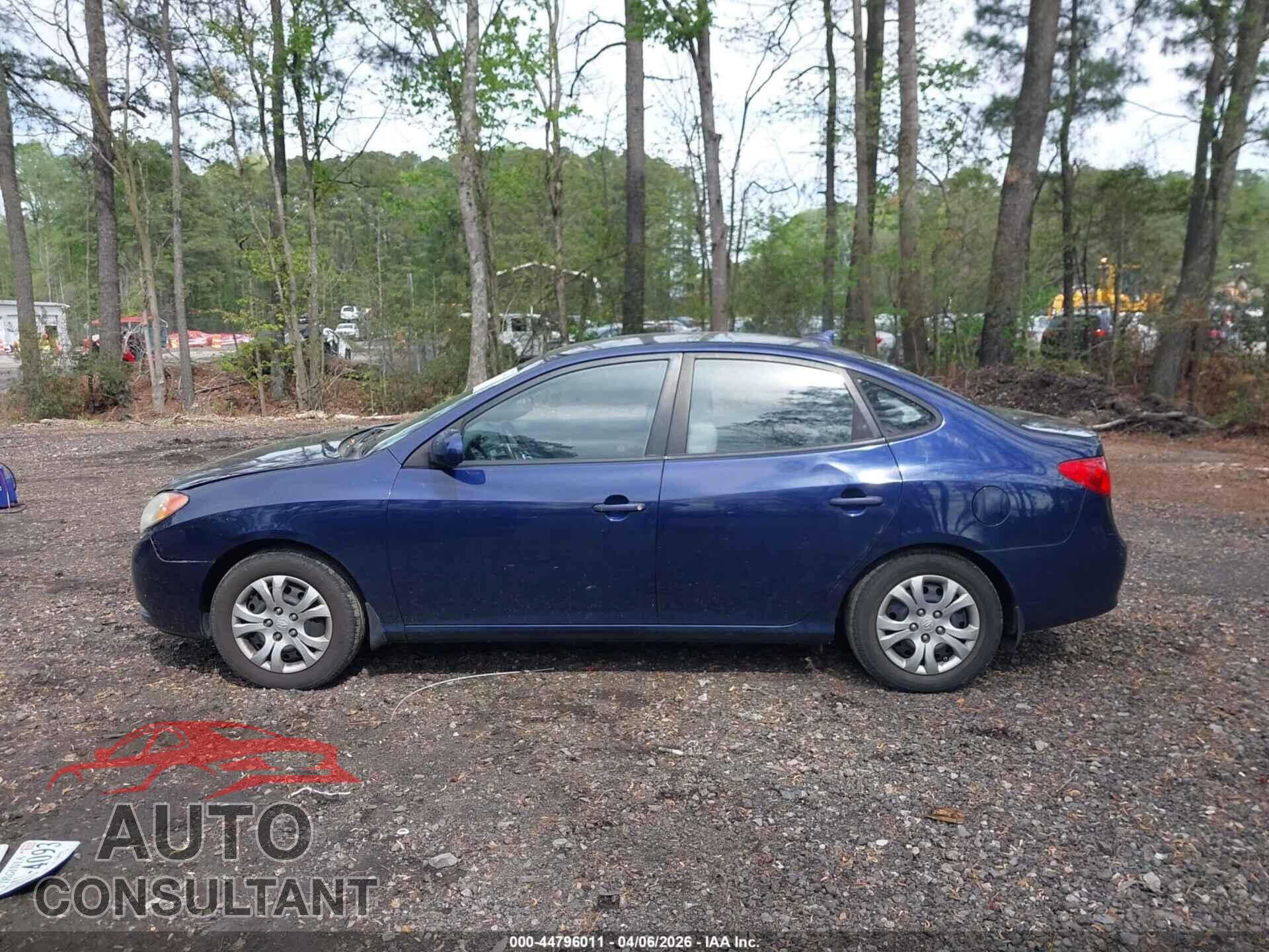 HYUNDAI ELANTRA 2009 - KMHDU46D39U817164