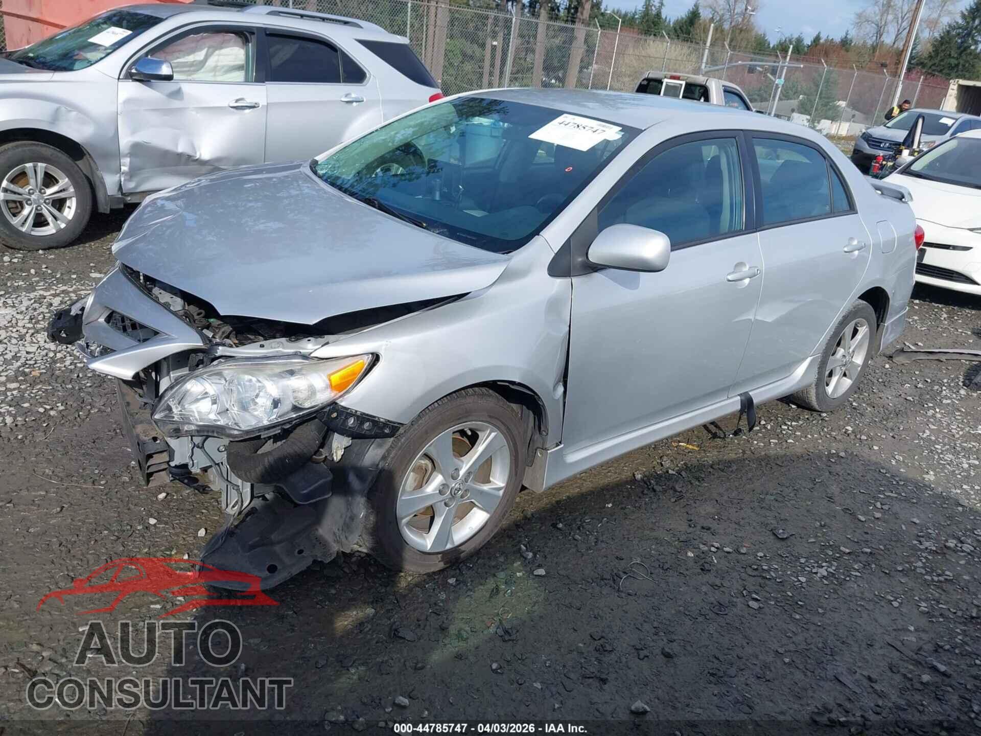 TOYOTA COROLLA 2012 - 2T1BU4EEXCC911245