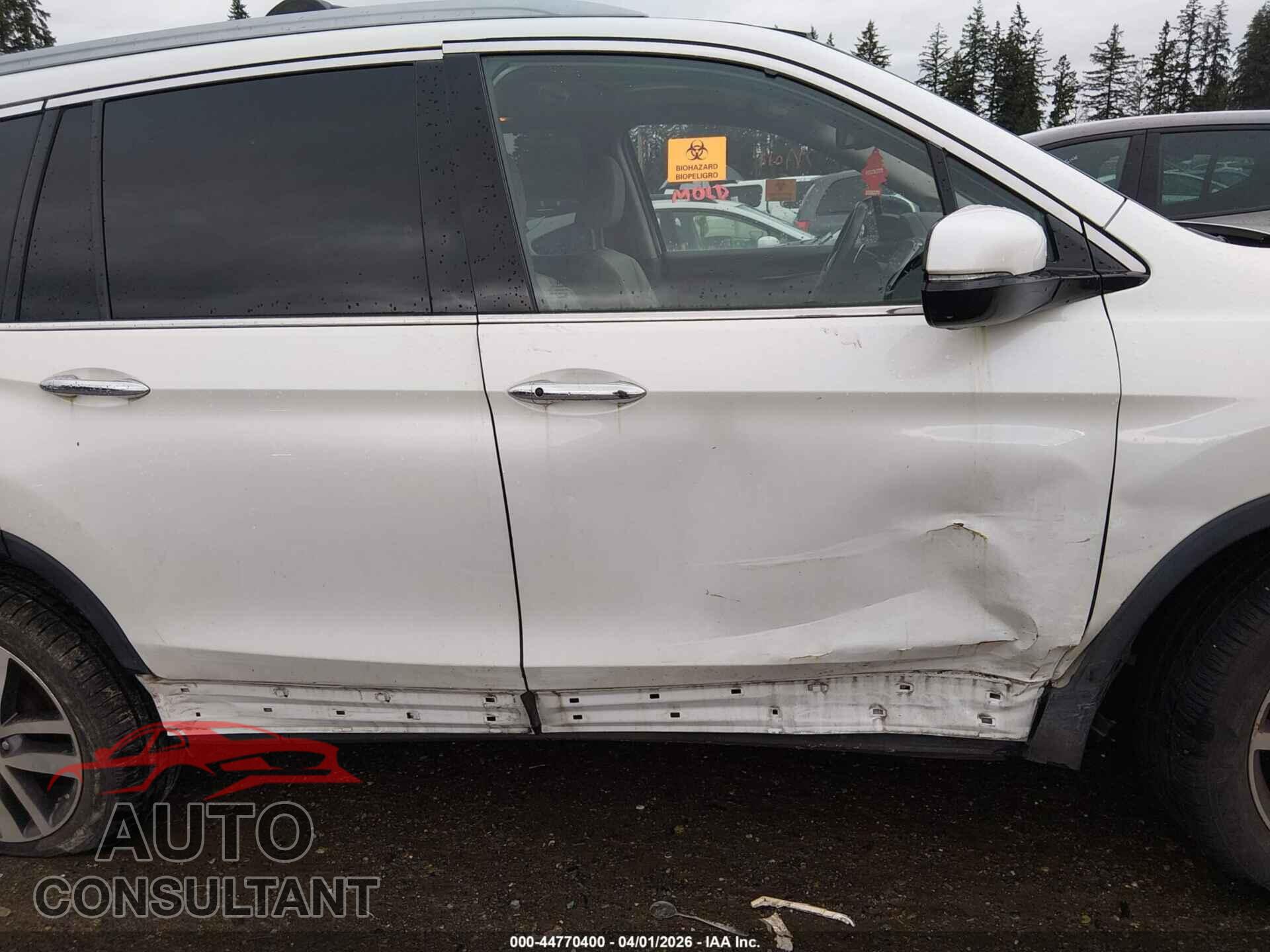 HONDA PILOT 2016 - 5FNYF6H09GB004066