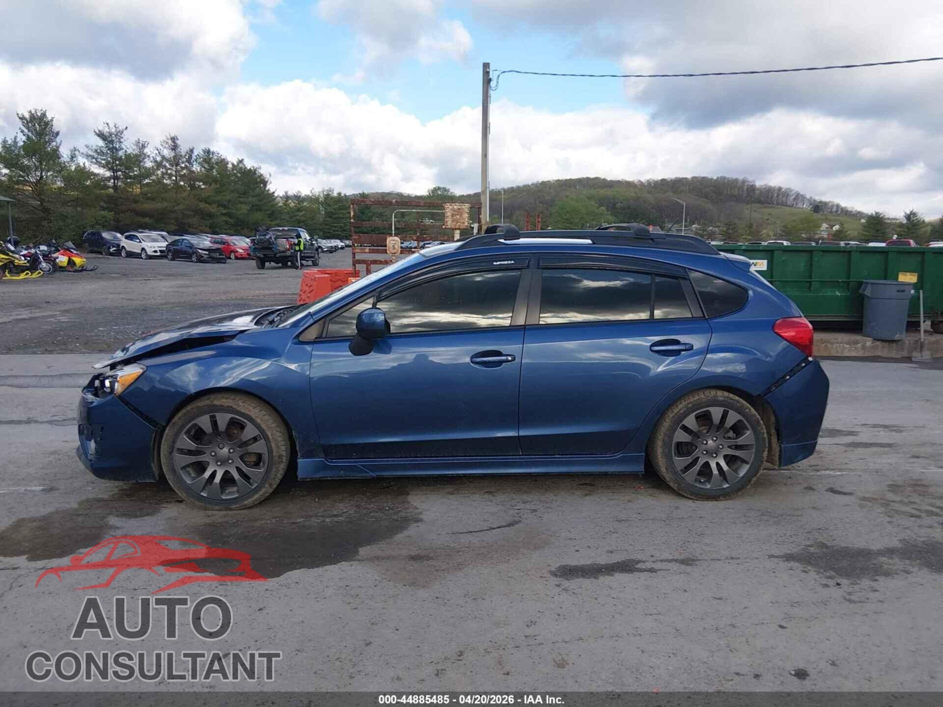 SUBARU IMPREZA 2012 - JF1GPAR62CH242842