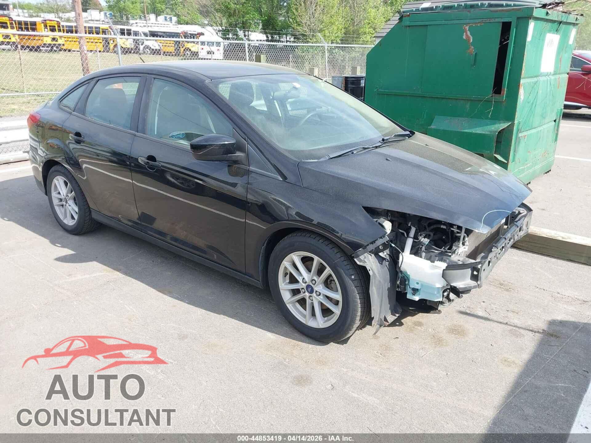 FORD FOCUS 2018 - 1FADP3F20JL272867