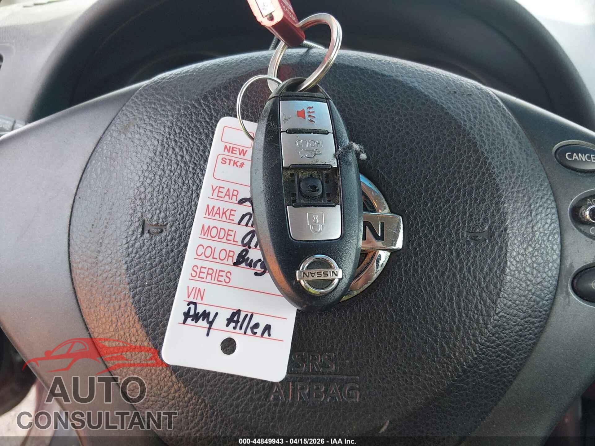 NISSAN ALTIMA 2012 - 1N4AL2AP7CC201020