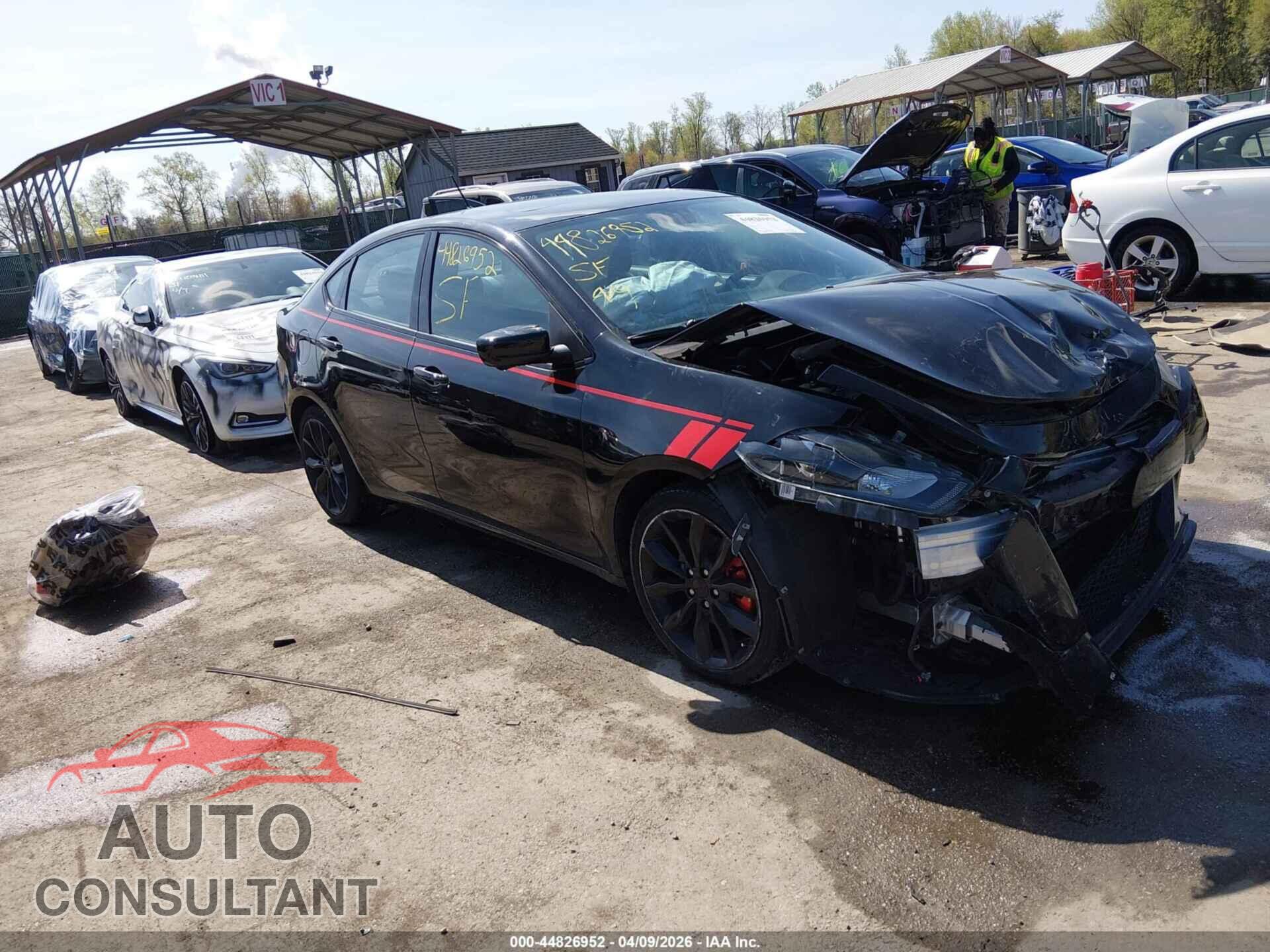 DODGE DART 2016 - 1C3CDFFA2GD818101
