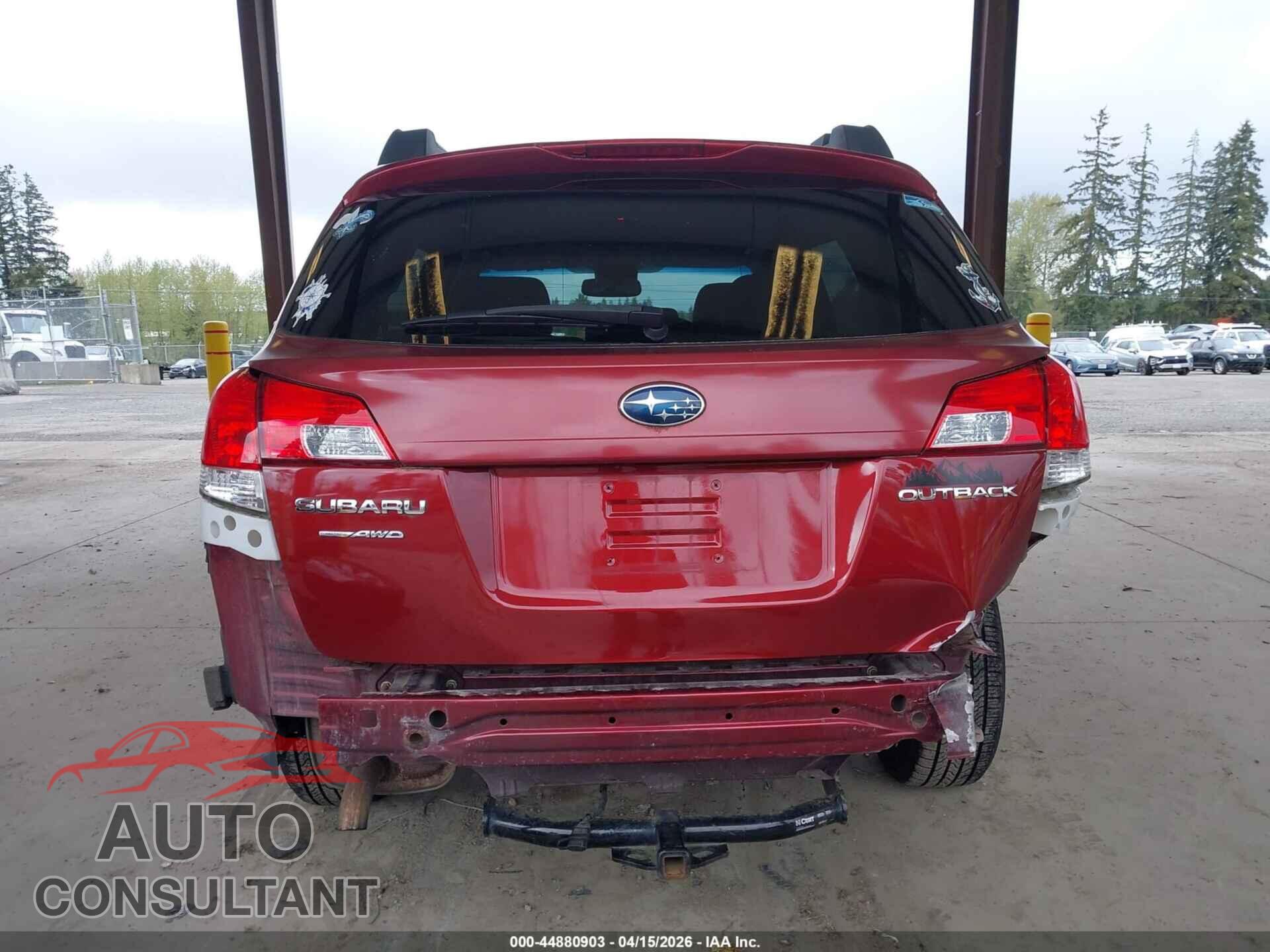 SUBARU OUTBACK 2013 - 4S4BRCCC2D3307756