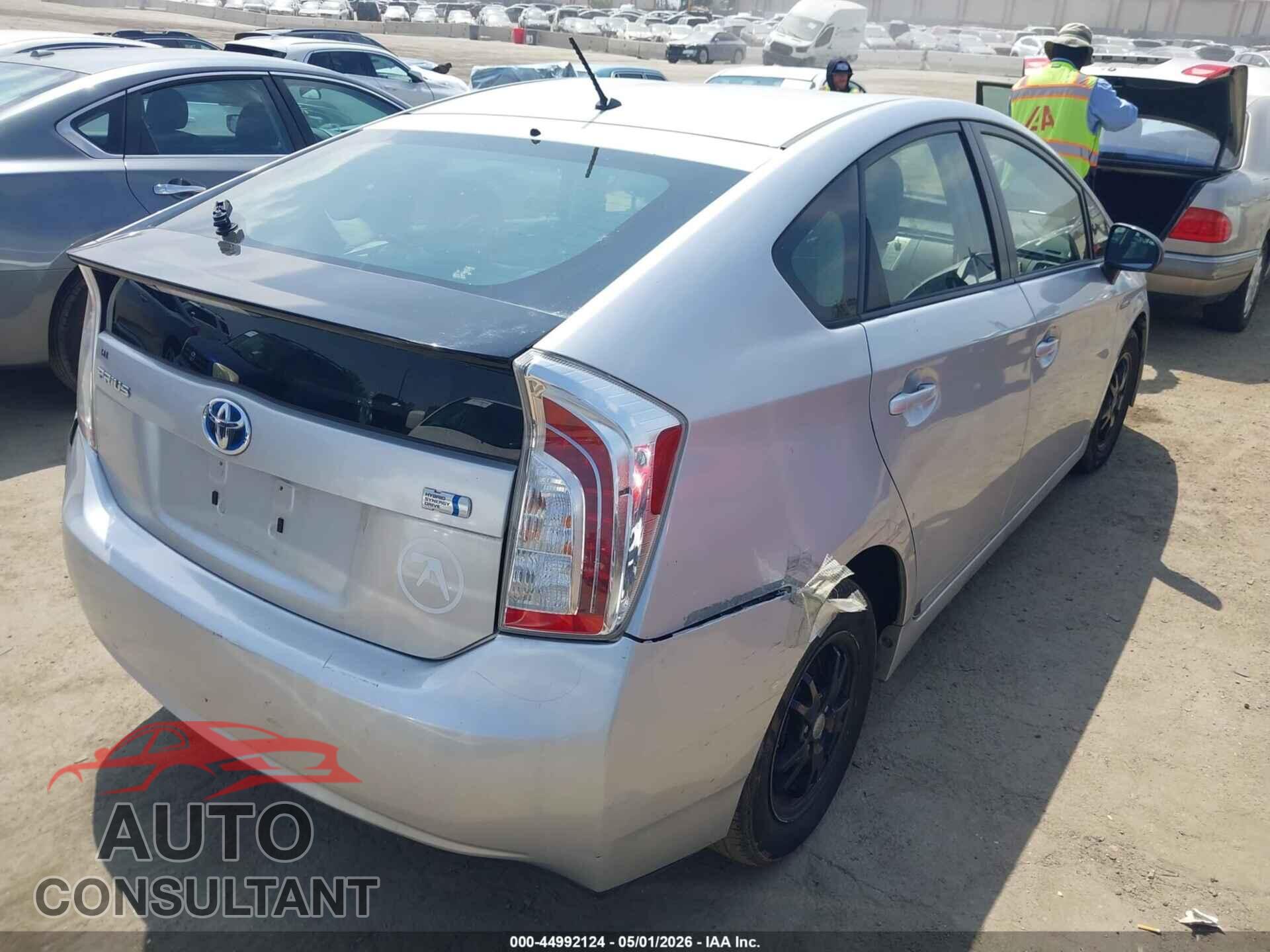 TOYOTA PRIUS 2013 - JTDKN3DUXD0344448