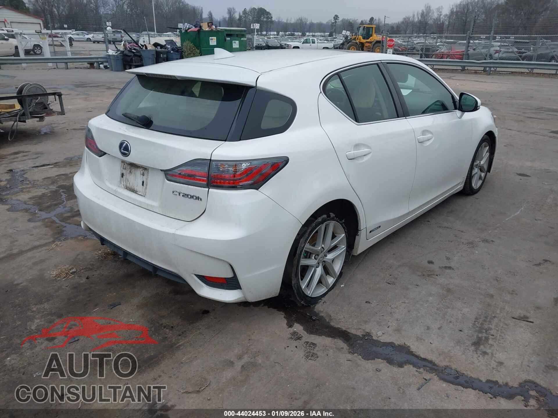 LEXUS CT 200H 2014 - JTHKD5BH0E2187554