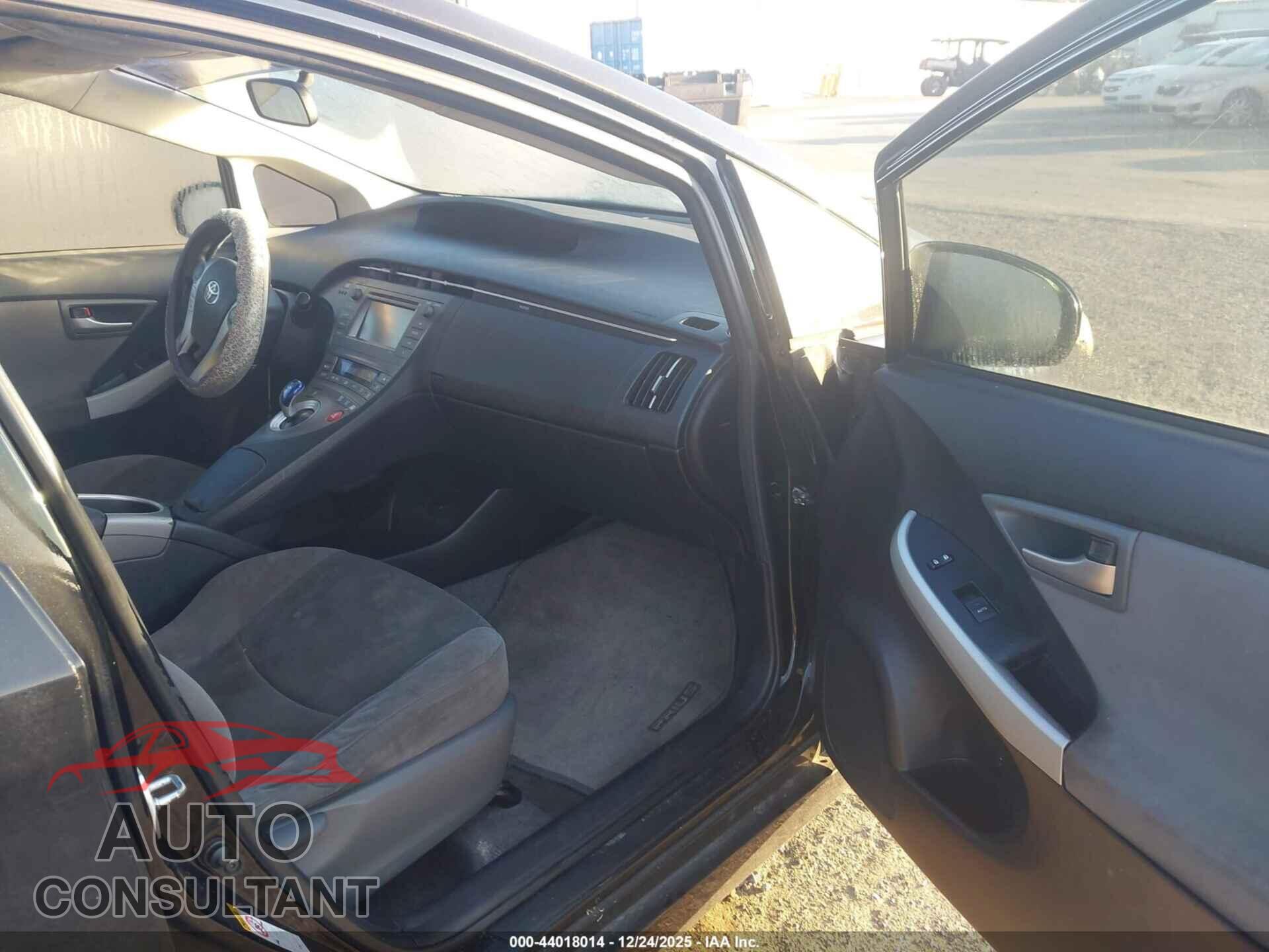 TOYOTA PRIUS 2012 - JTDKN3DU8C5416359