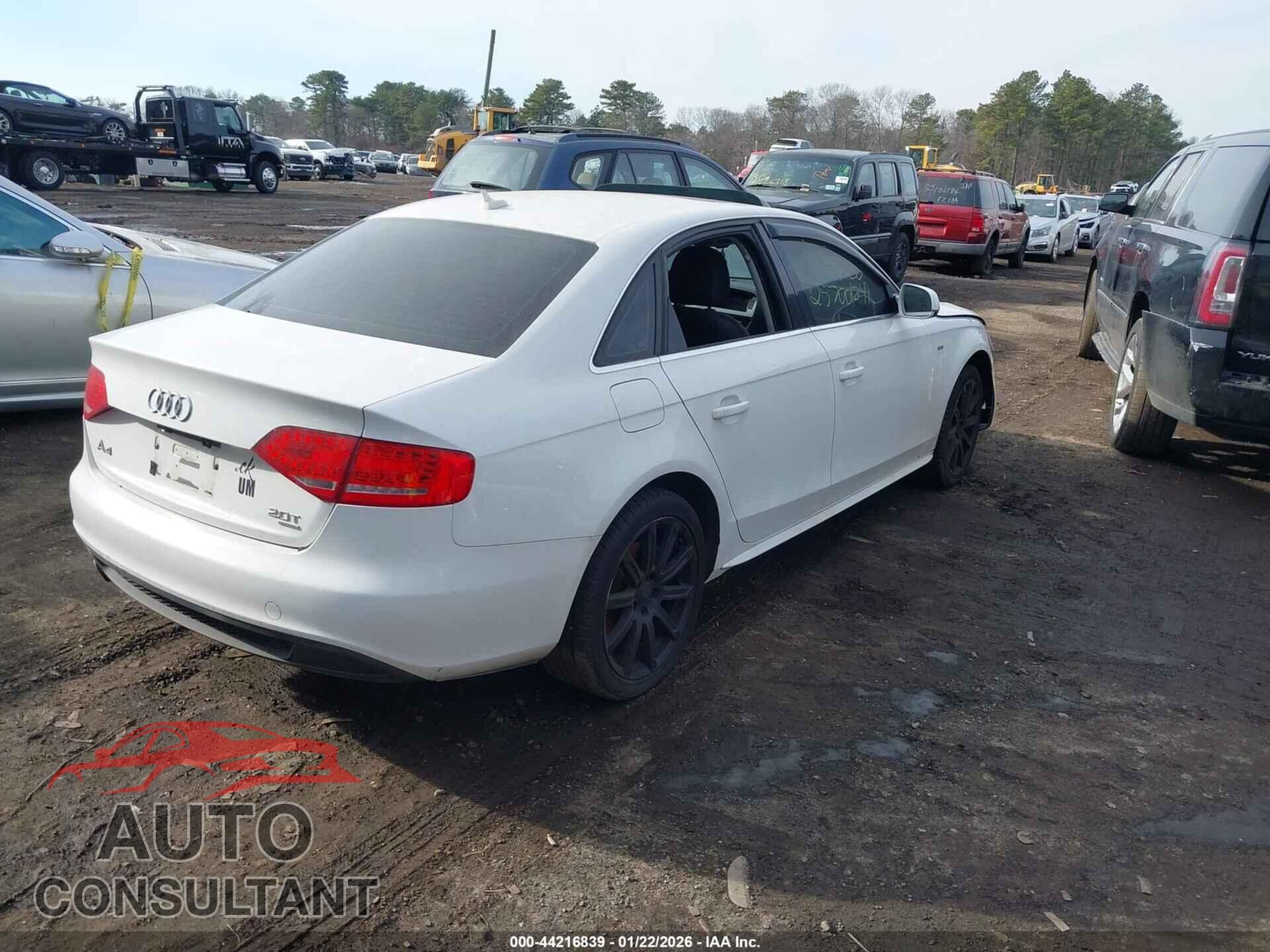 AUDI A4 2012 - WAUFFAFL7CN000663