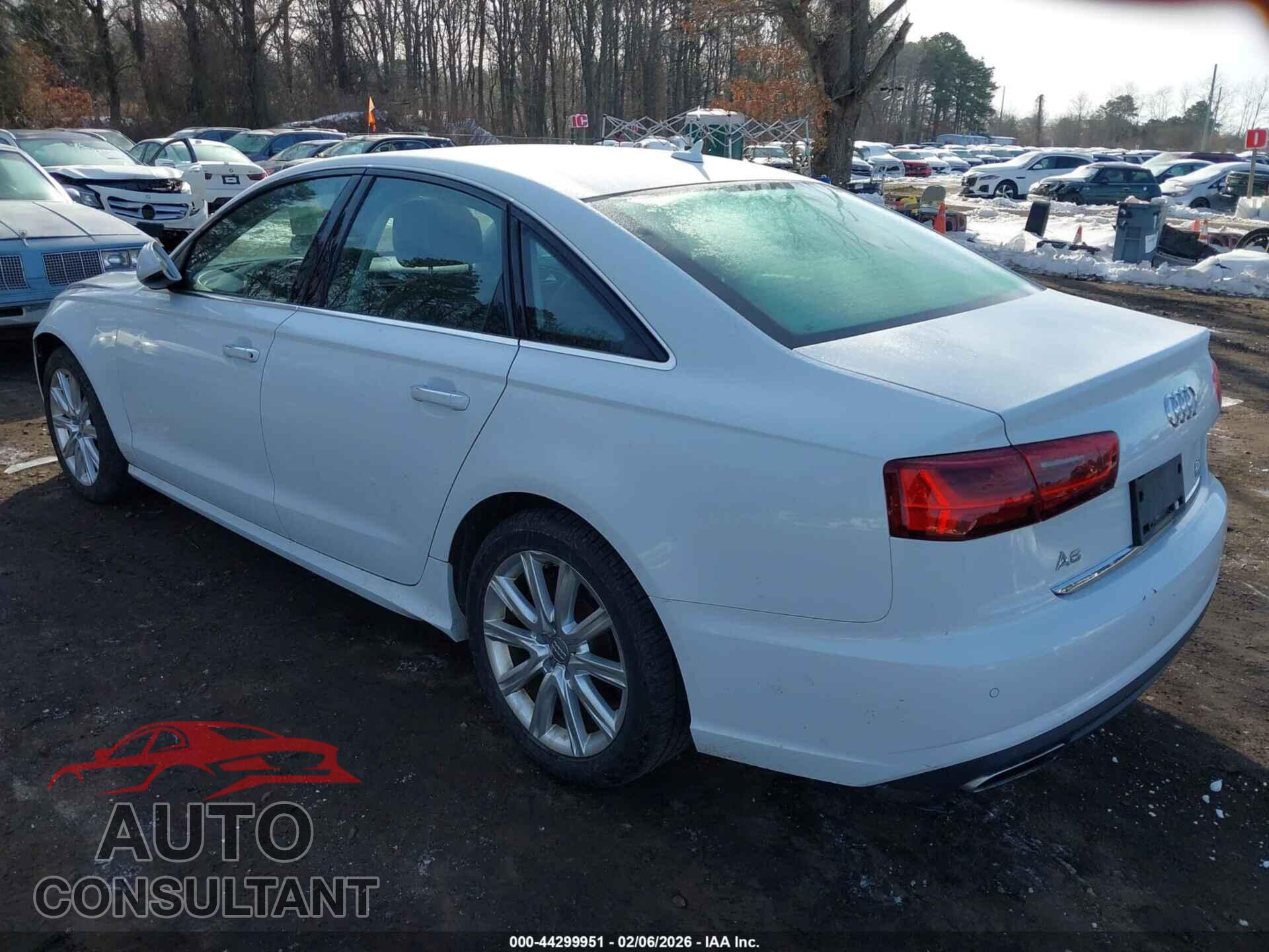 AUDI A6 2016 - WAUGFAFC4GN015597