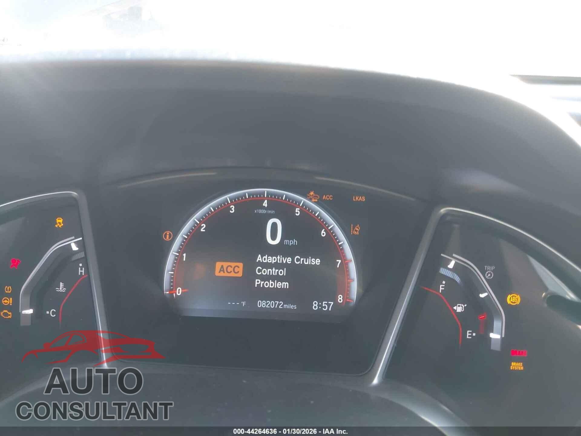 HONDA CIVIC 2019 - 2HGFC2F84KH523449