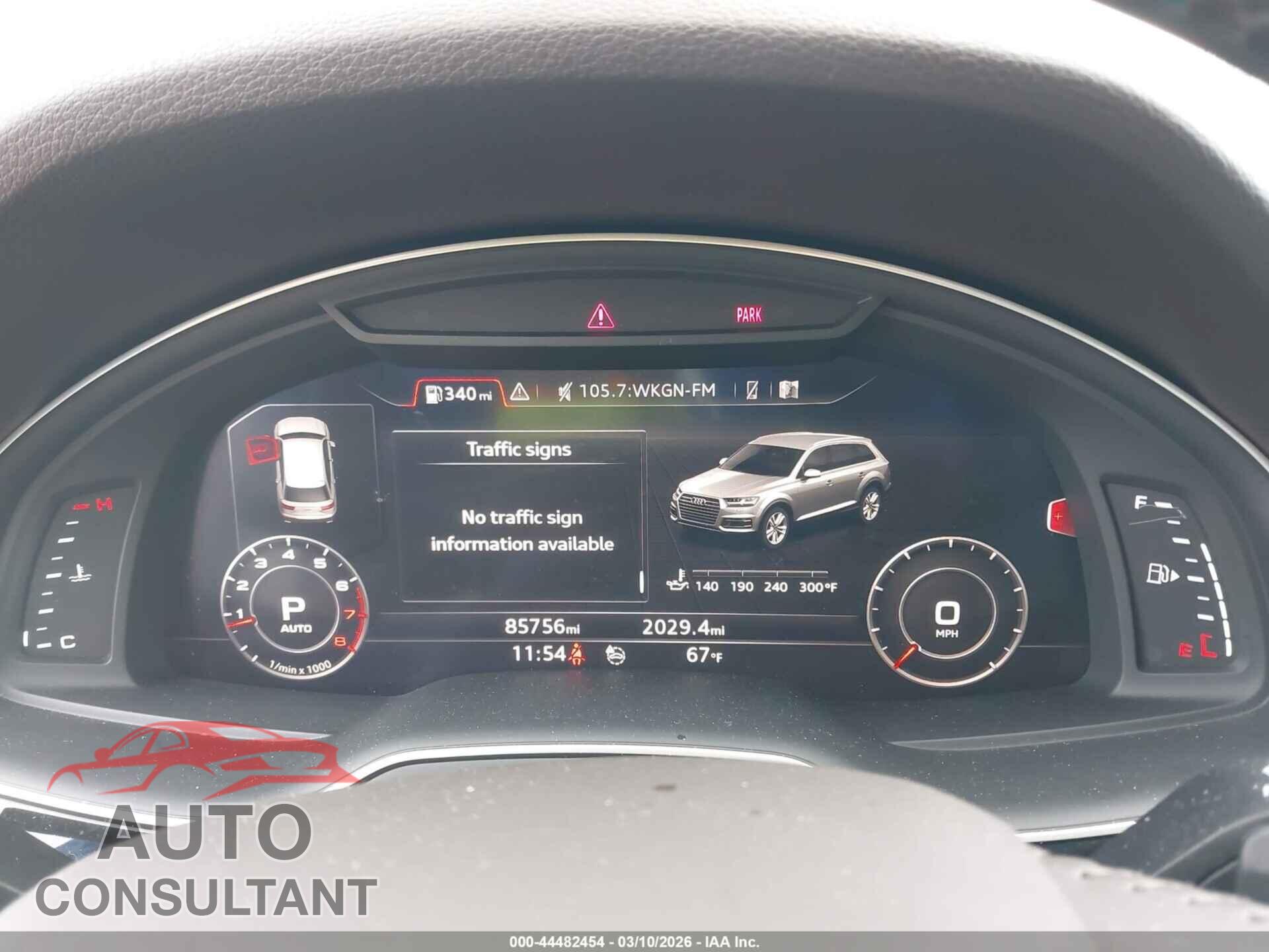 AUDI Q7 2019 - WA1VAAF76KD038691
