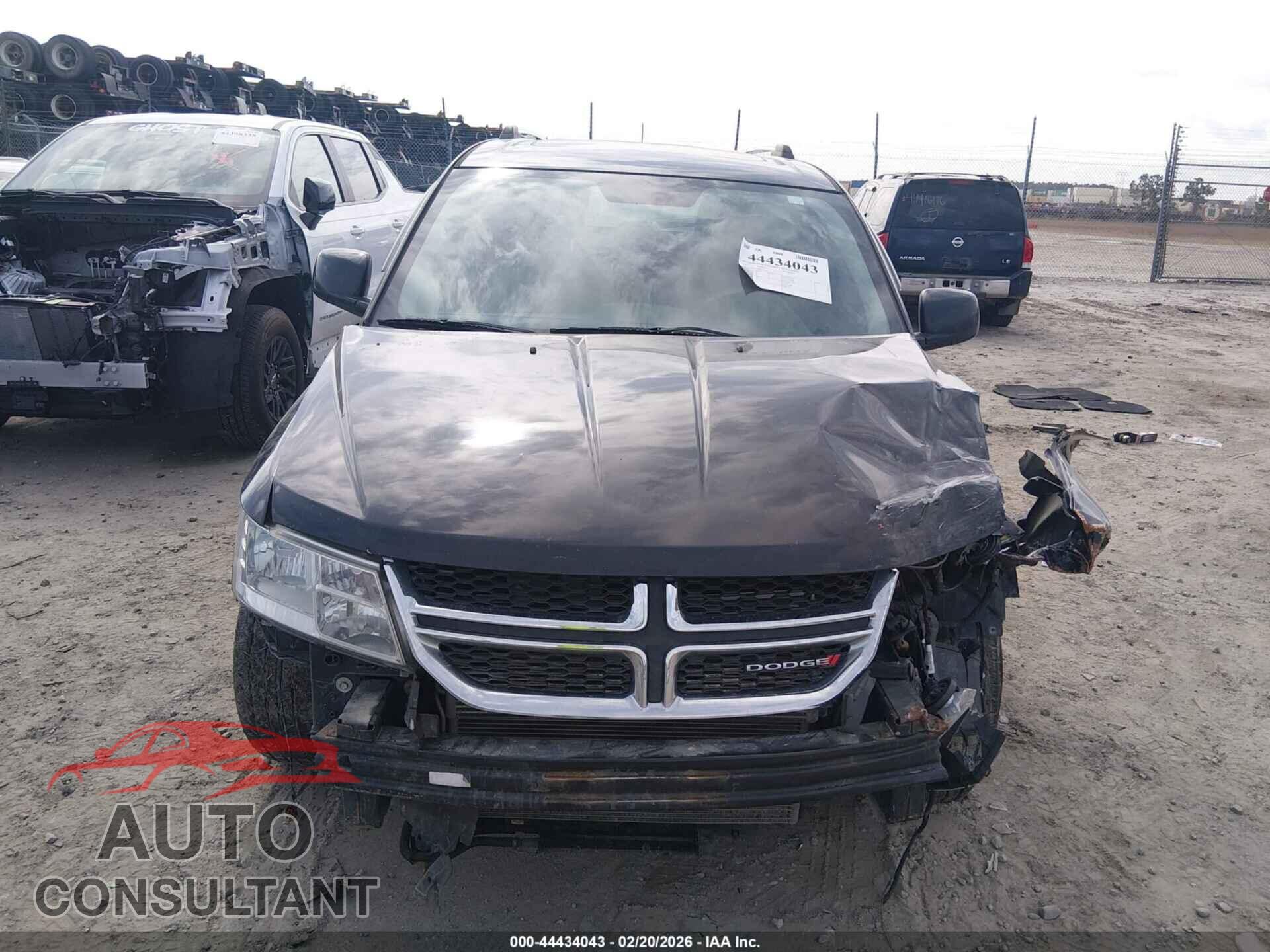 DODGE JOURNEY 2013 - 3C4PDCDG8DT710395