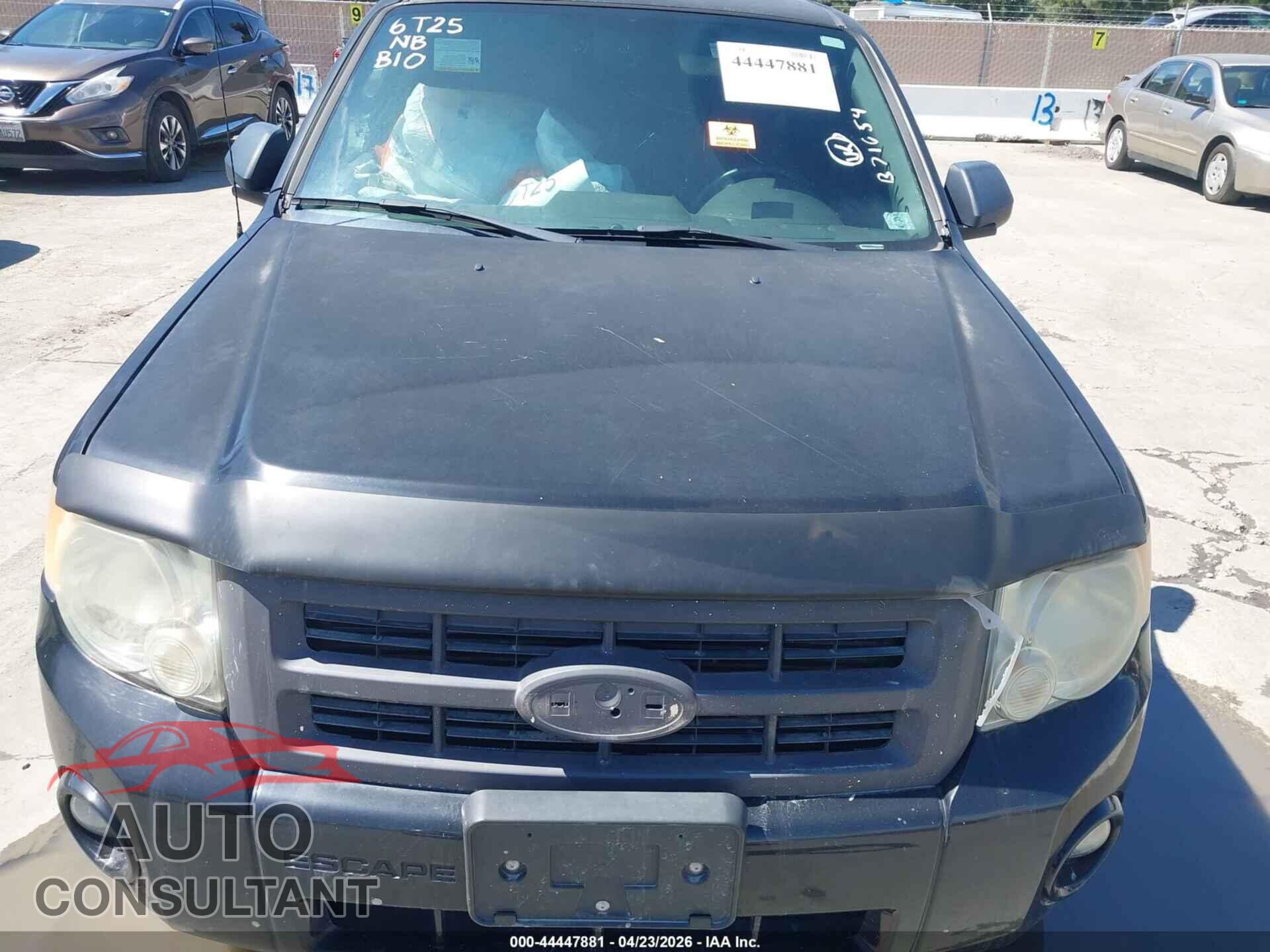 FORD ESCAPE 2012 - 1FMCU9DG9CKB71654