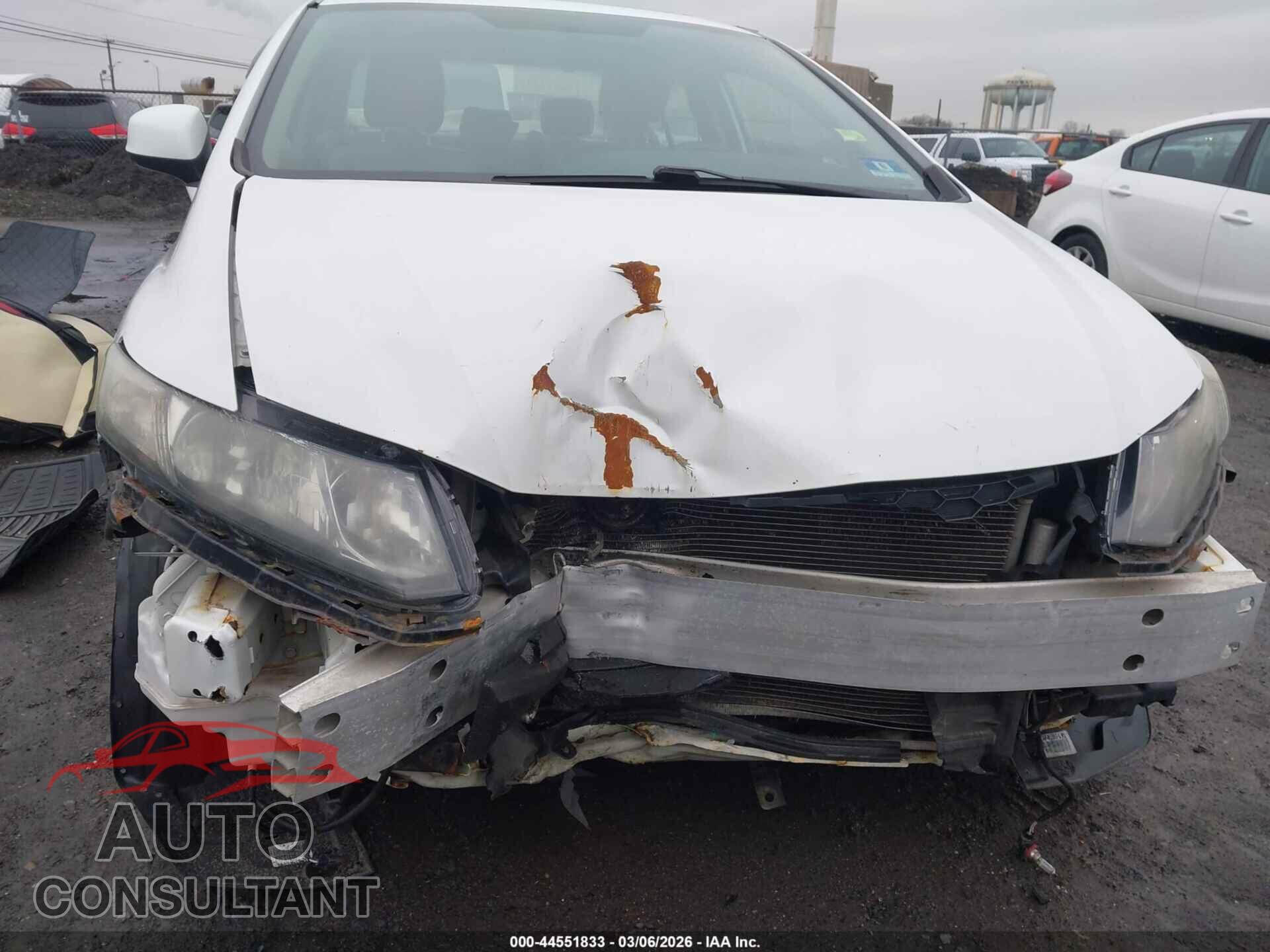 HONDA CIVIC 2013 - 19XFB2F9XDE220166