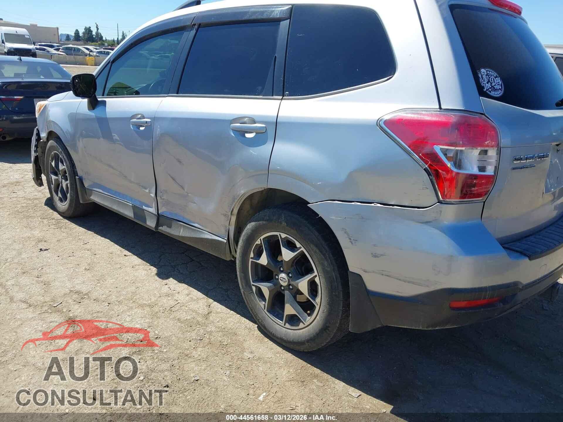 SUBARU FORESTER 2015 - JF2SJADC9FH592980