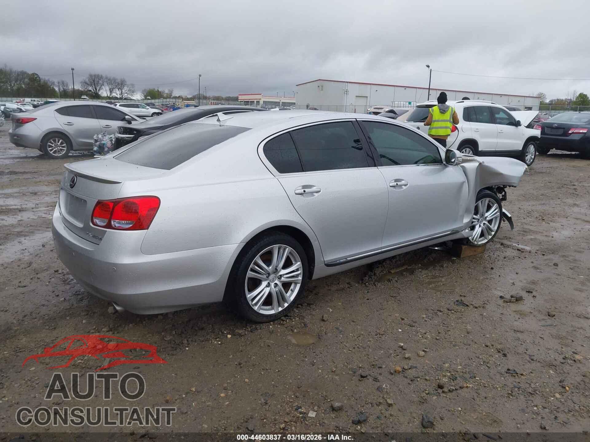 LEXUS GS 450H 2009 - JTHBC96S395017984
