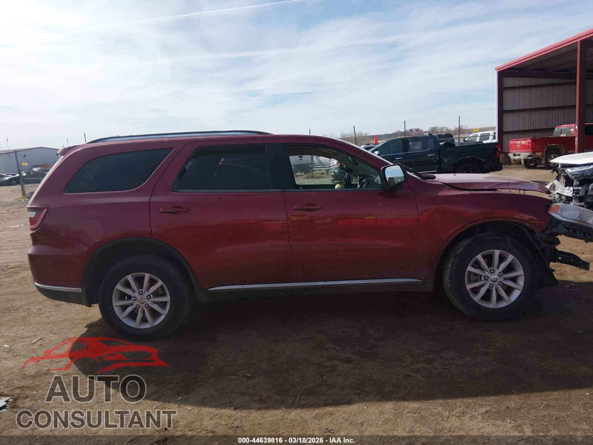 DODGE DURANGO 2014 - 1C4RDJAG1EC599400