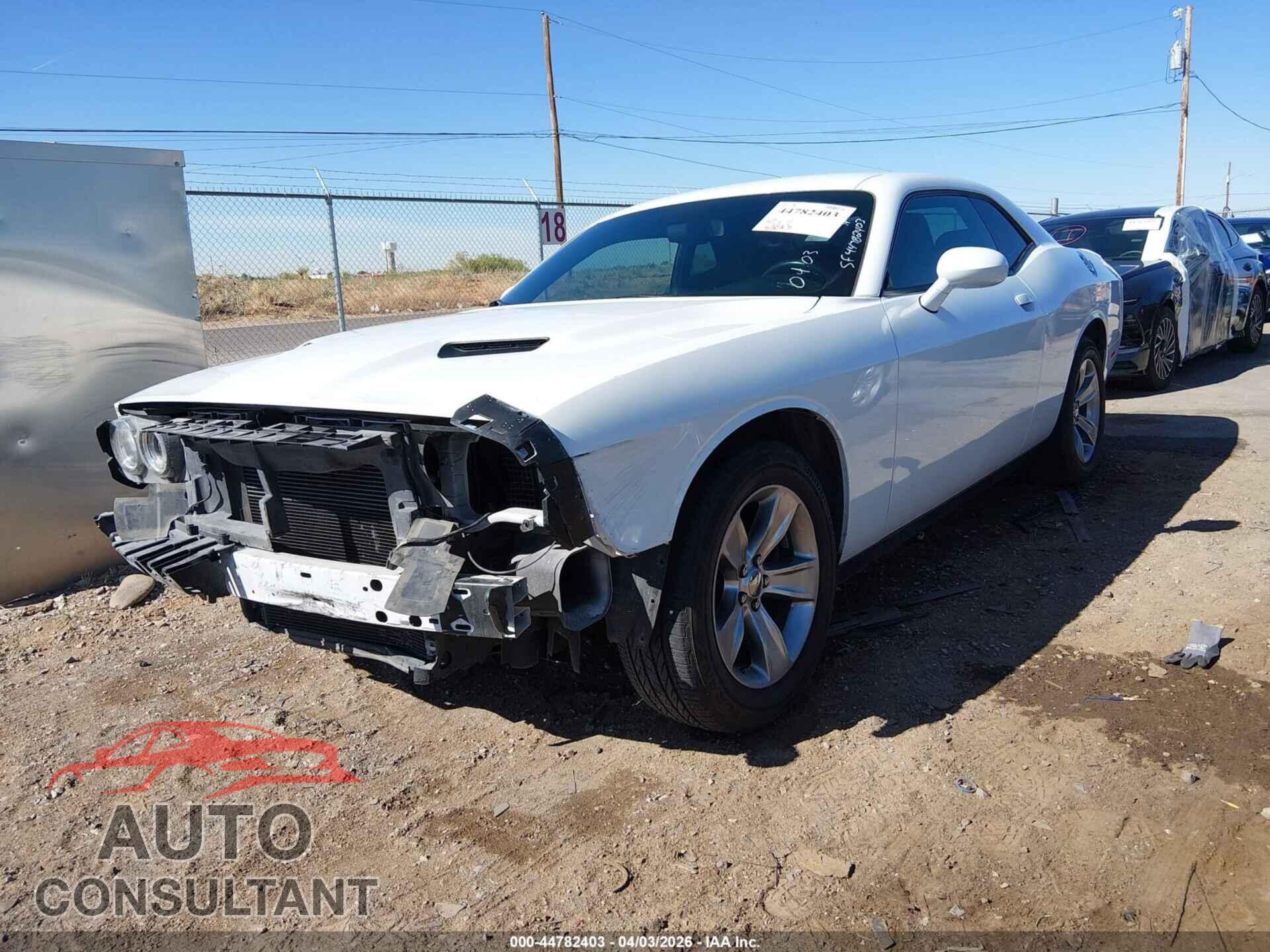 DODGE CHALLENGER 2019 - 2C3CDZAG6KH593884