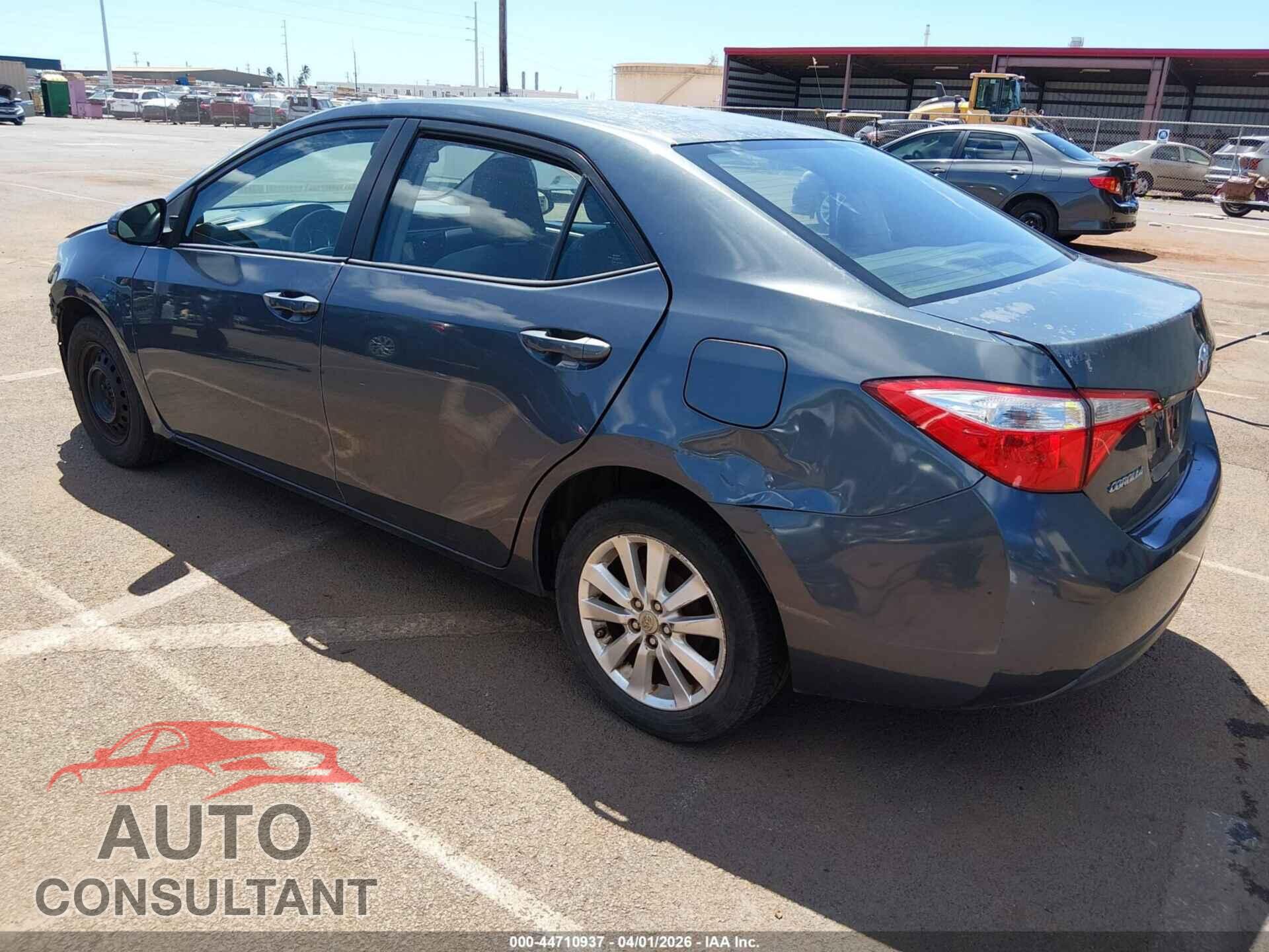 TOYOTA COROLLA 2016 - 5YFBURHE2GP434308