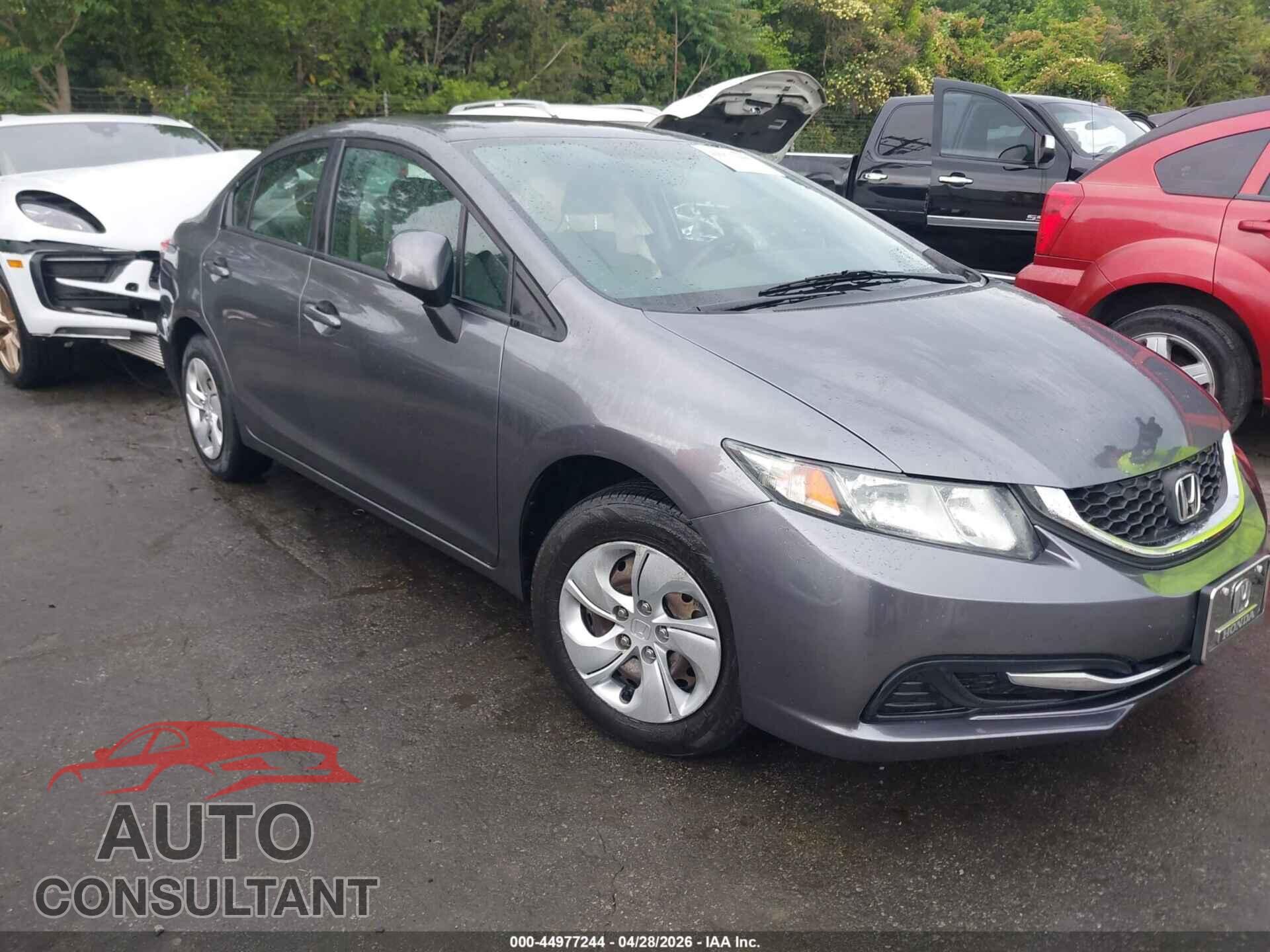 HONDA CIVIC 2013 - 19XFB2F55DE038663