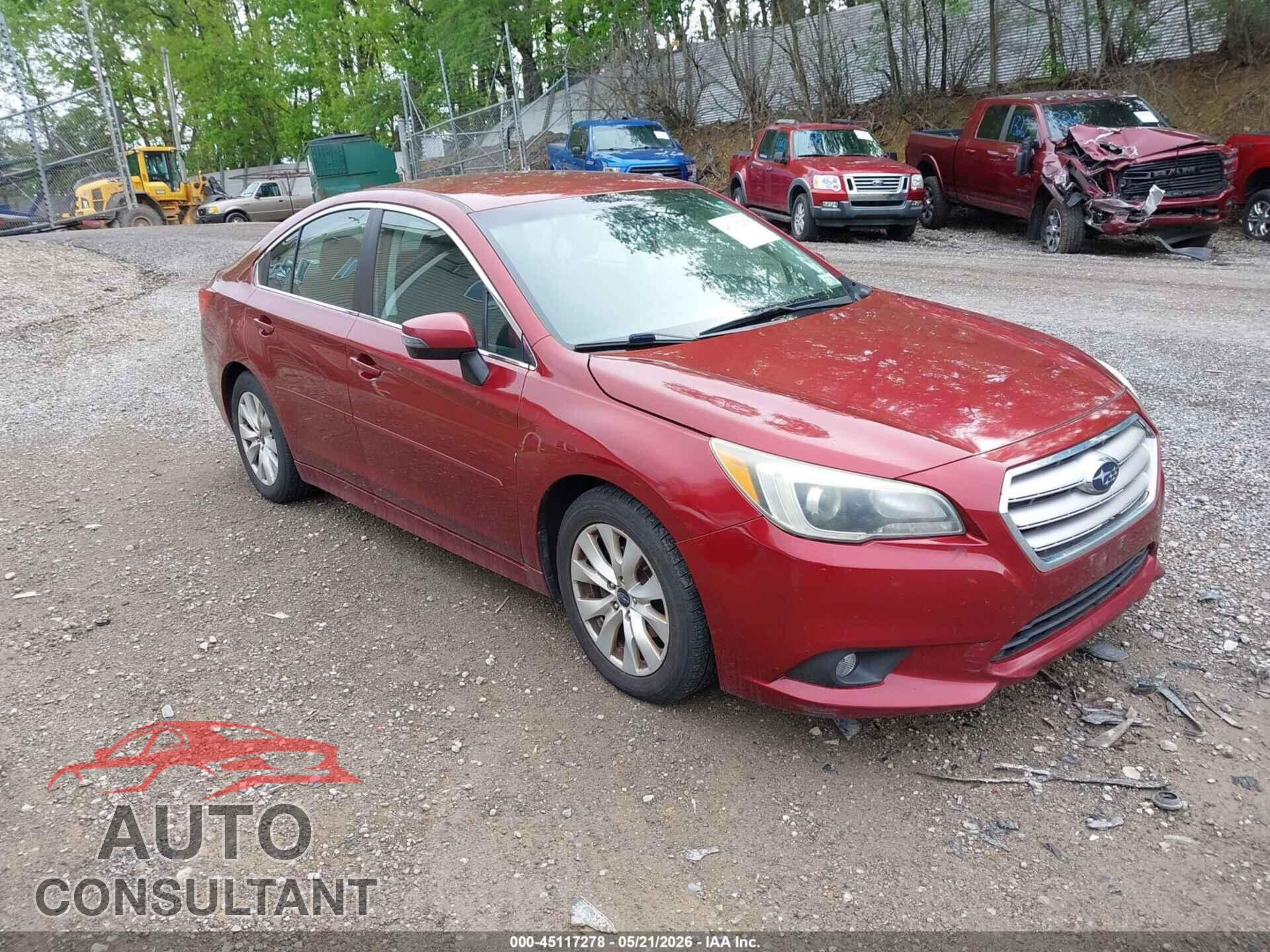 SUBARU LEGACY 2015 - 4S3BNAF68F3053645