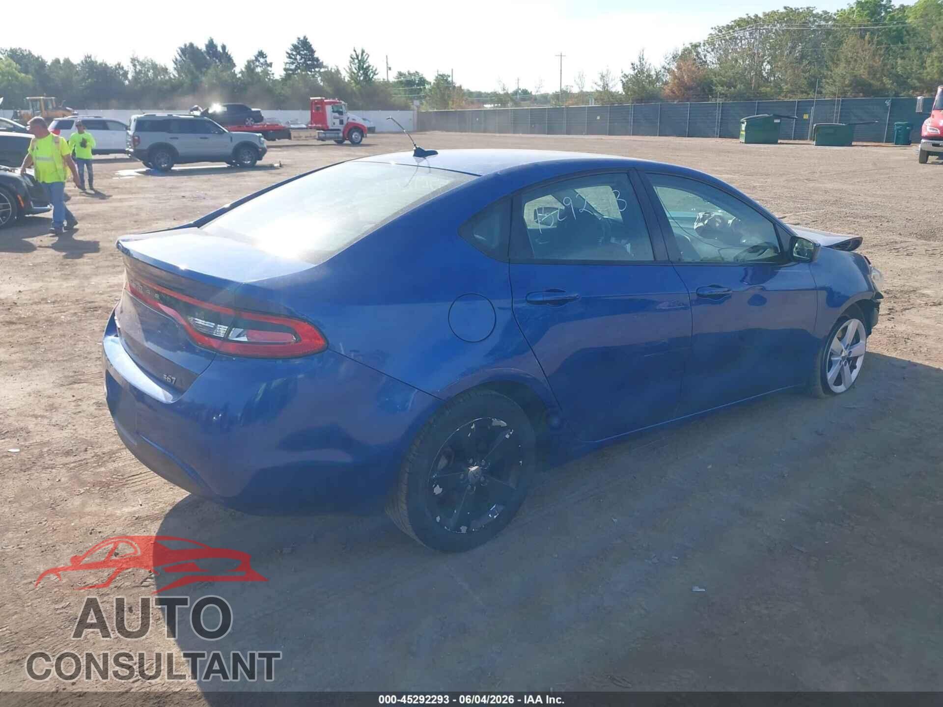 DODGE DART 2014 - 1C3CDFAA1ED677610