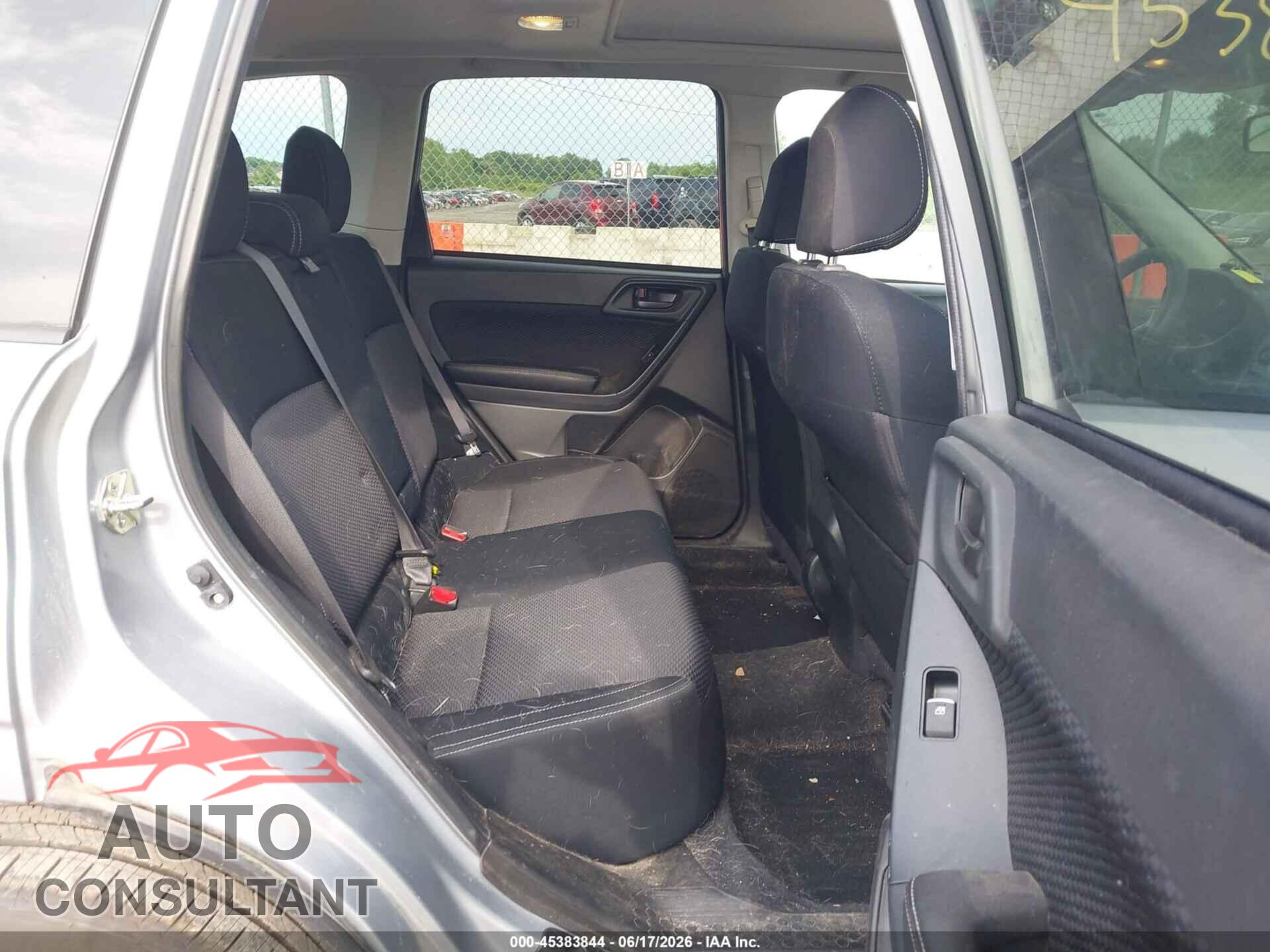 SUBARU FORESTER 2017 - JF2SJAEC4HH445029