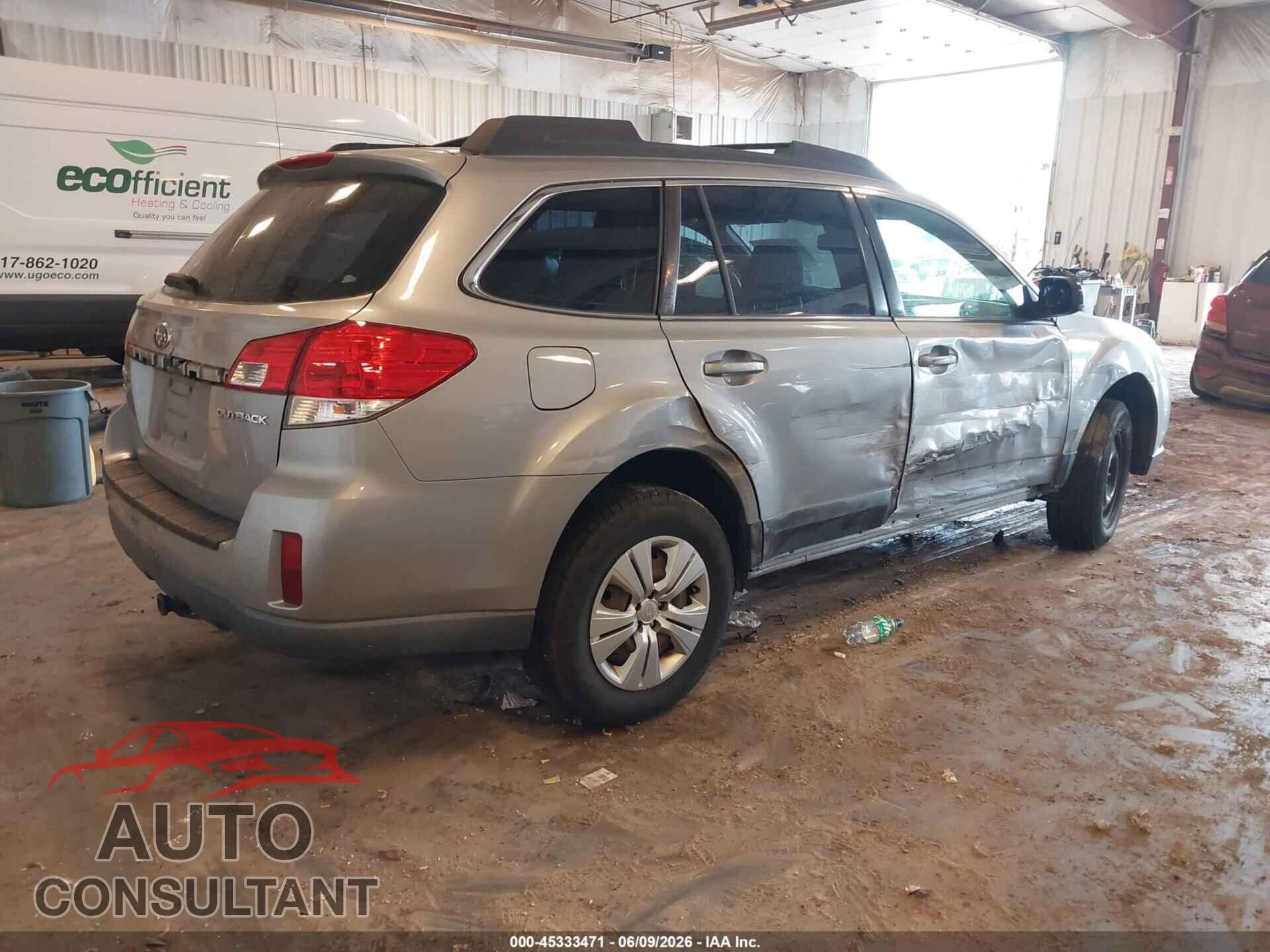 SUBARU OUTBACK 2010 - 4S4BRCAC8A3330912
