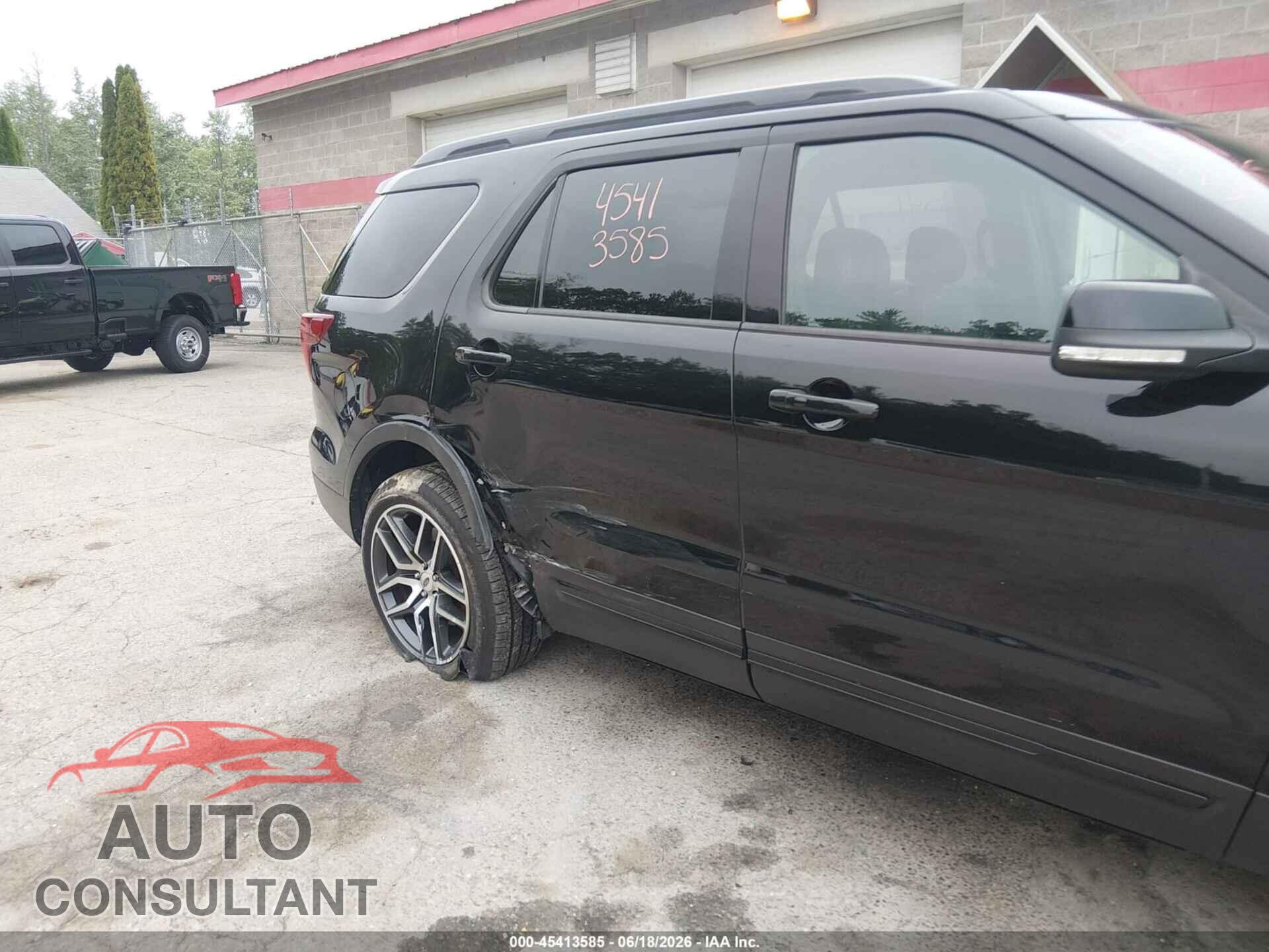FORD EXPLORER 2017 - 1FM5K8GT0HGE07040