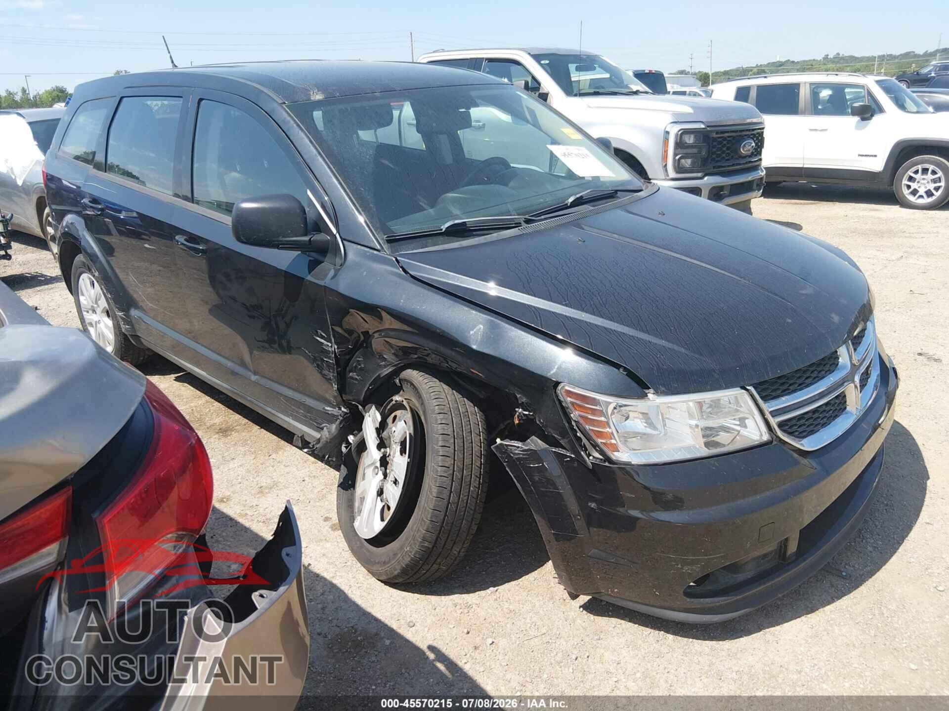 DODGE JOURNEY 2013 - 3C4PDCAB4DT701010